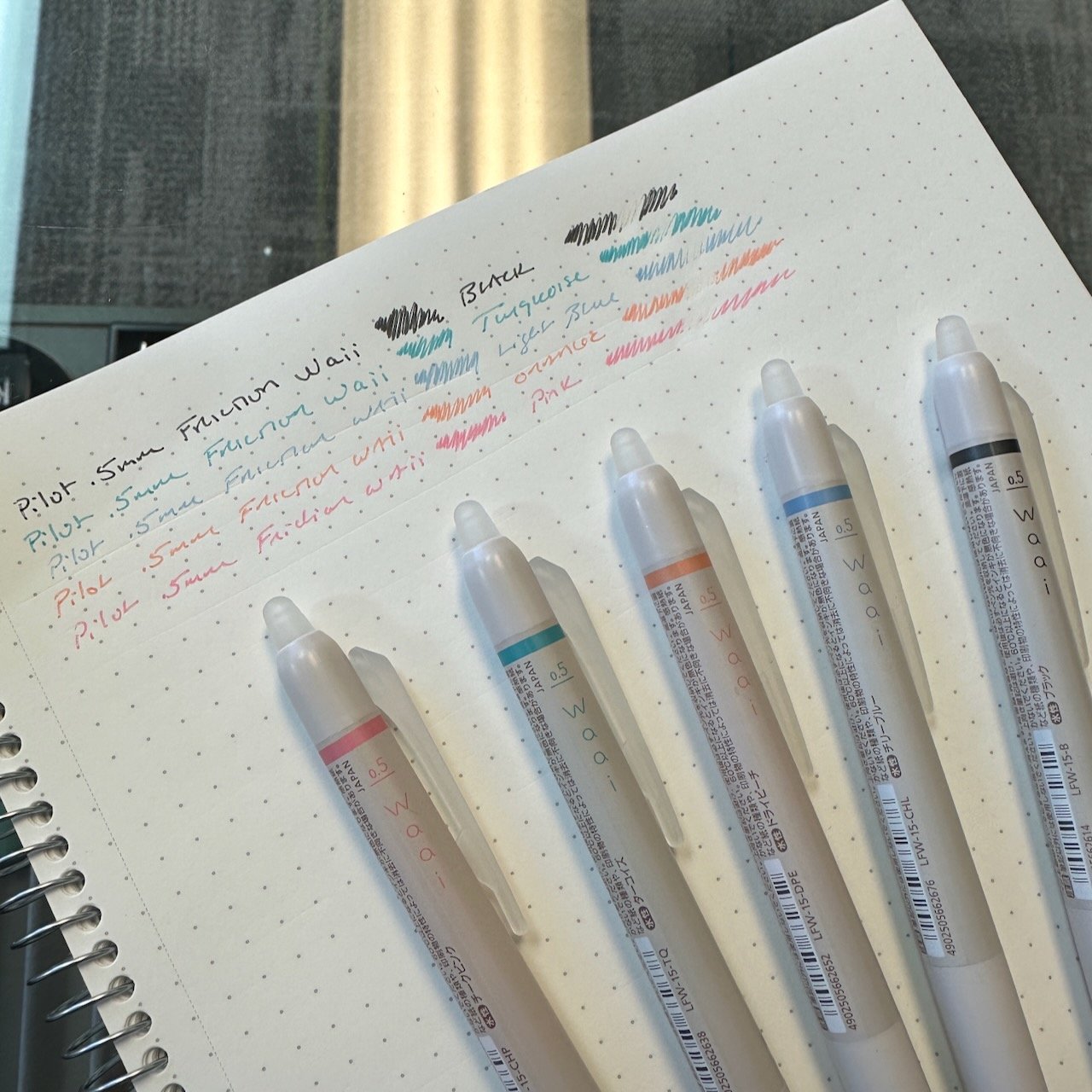 Pilot Frixion Waai writing sample.jpeg