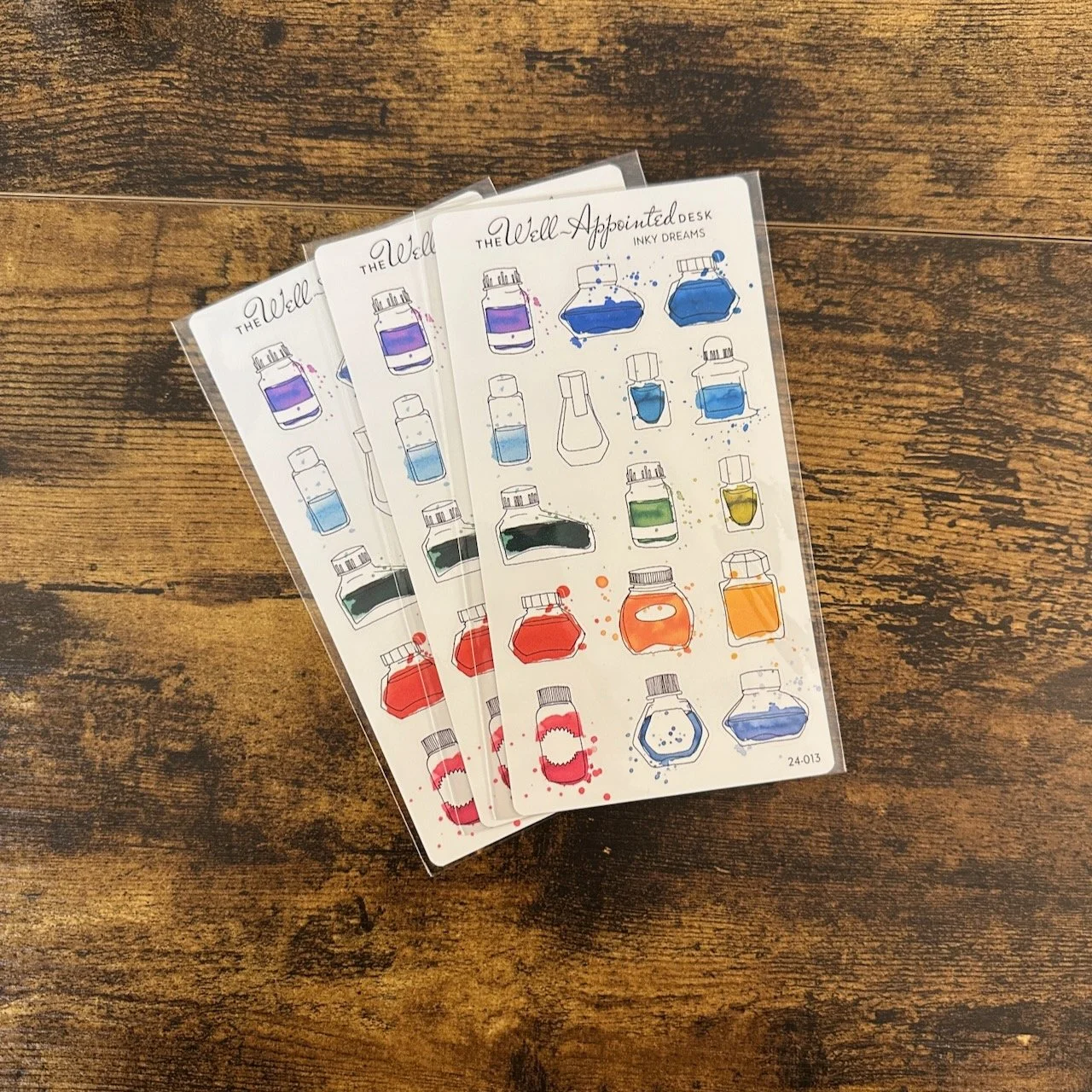 Well-Appointed Desk Inky-Dreams Stickers