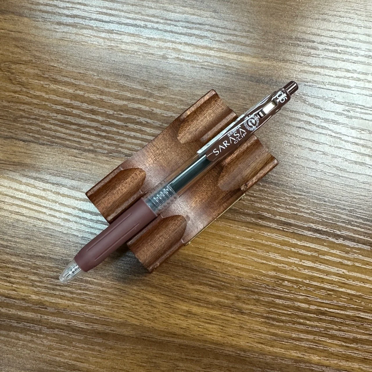 Zebra Sarasa Clip Brown