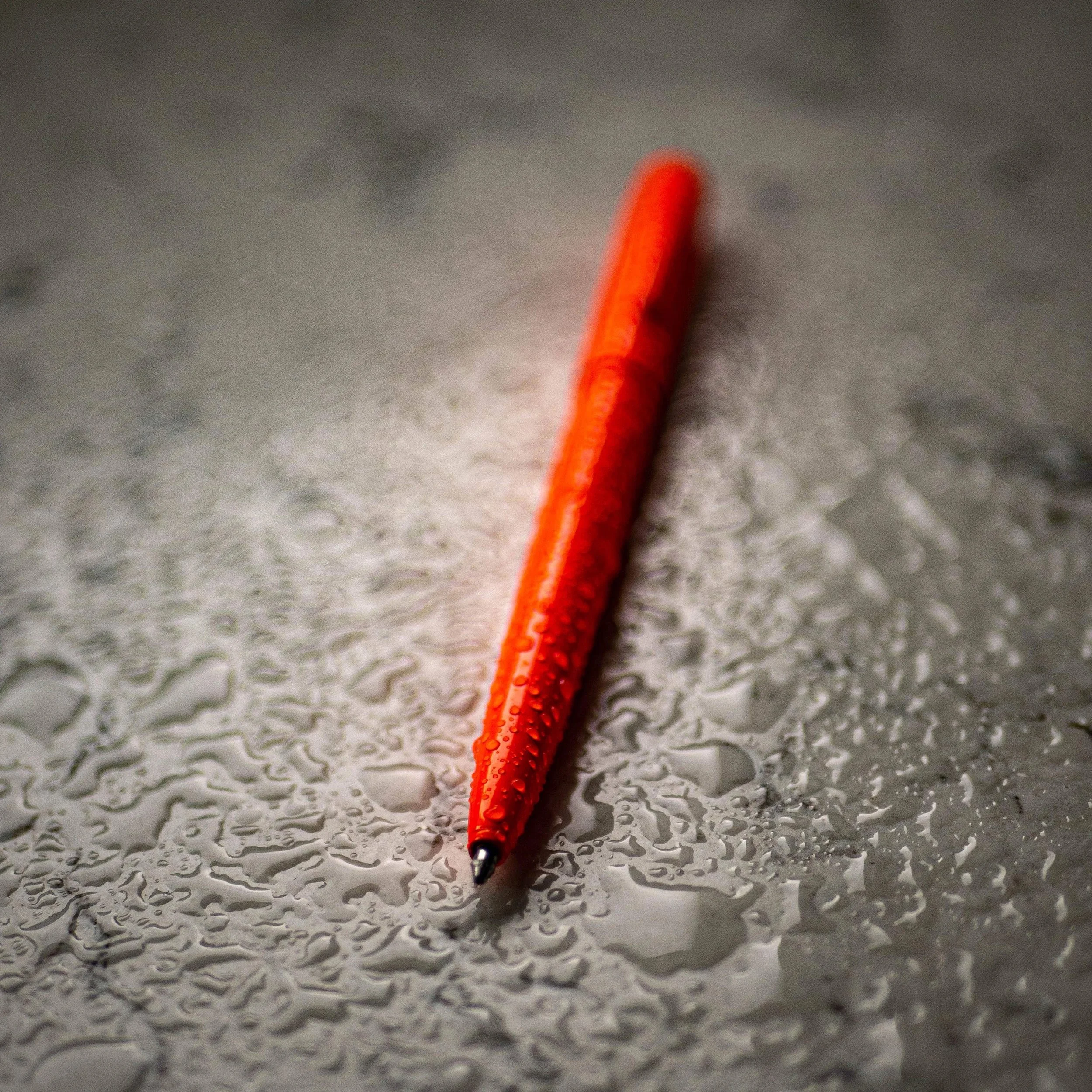 Rite in the Rain Clicker Pen Orange