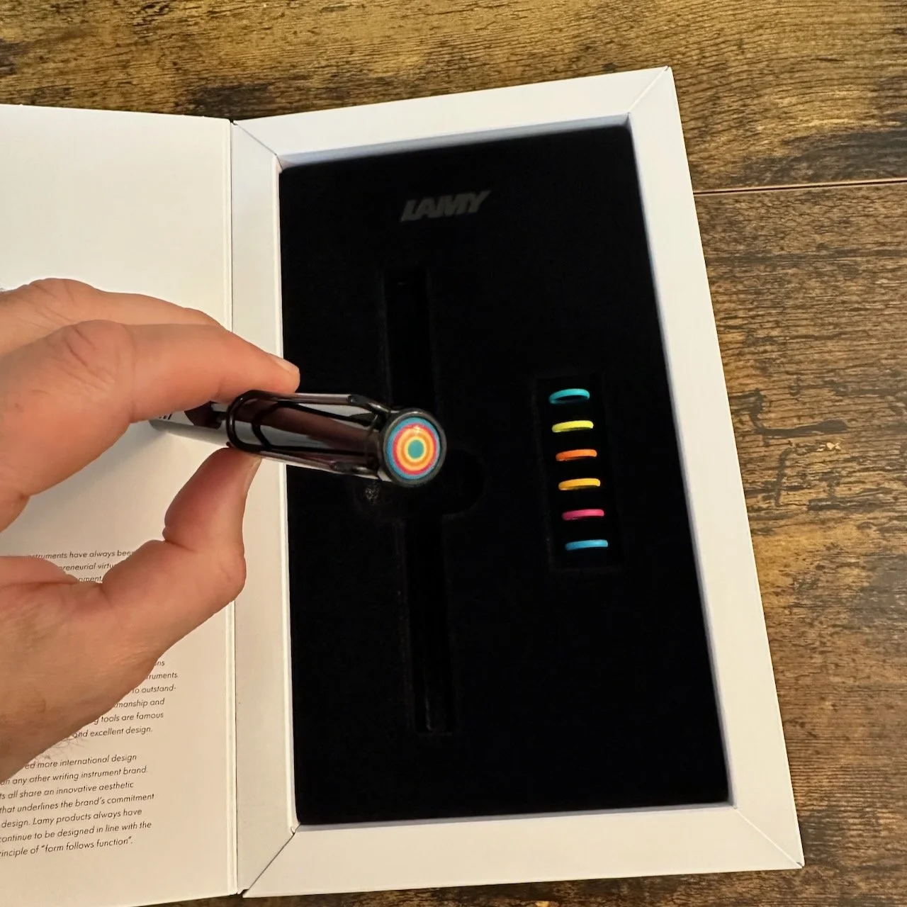 Lamy Safari Multi Fountain Pen All Black Cap