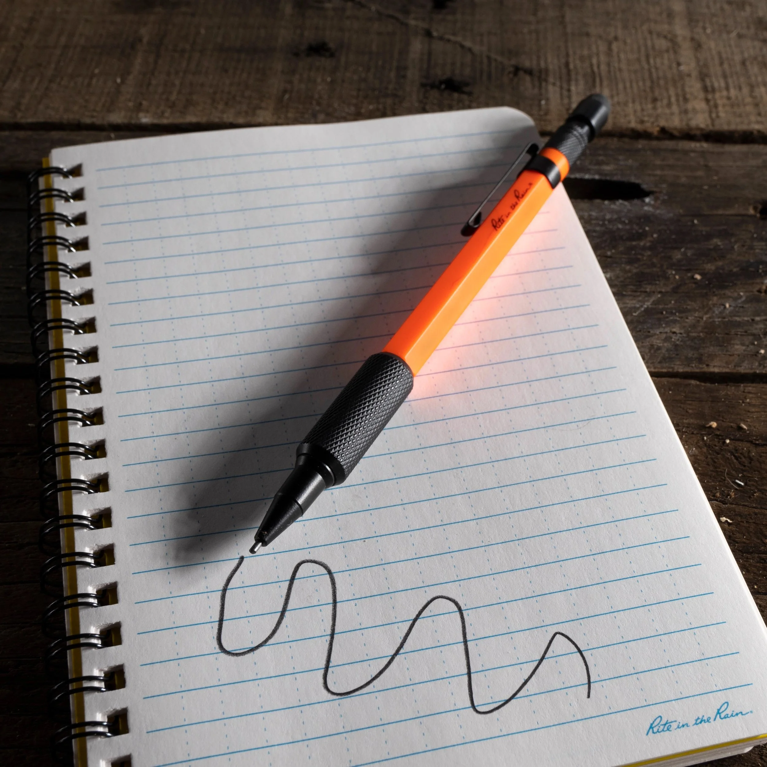 Rite in the Rain Mechanical Clicker Pencil (Orange)