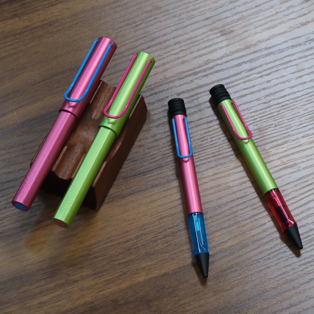 Lamy AL-Star Disco and Roller Skate Rollerball and Ballpoints