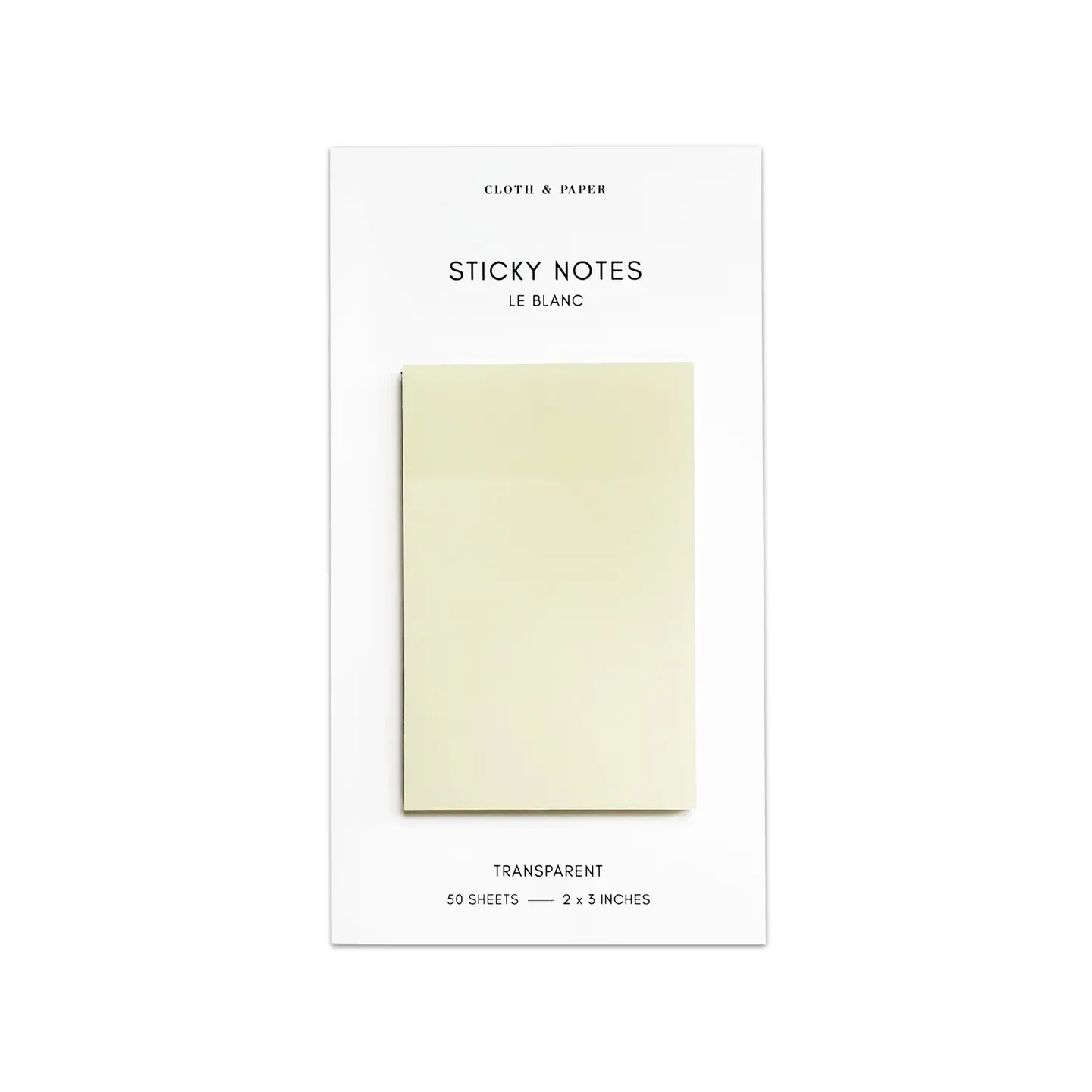 Cloth & Paper Transparent 2x3 and 4x3