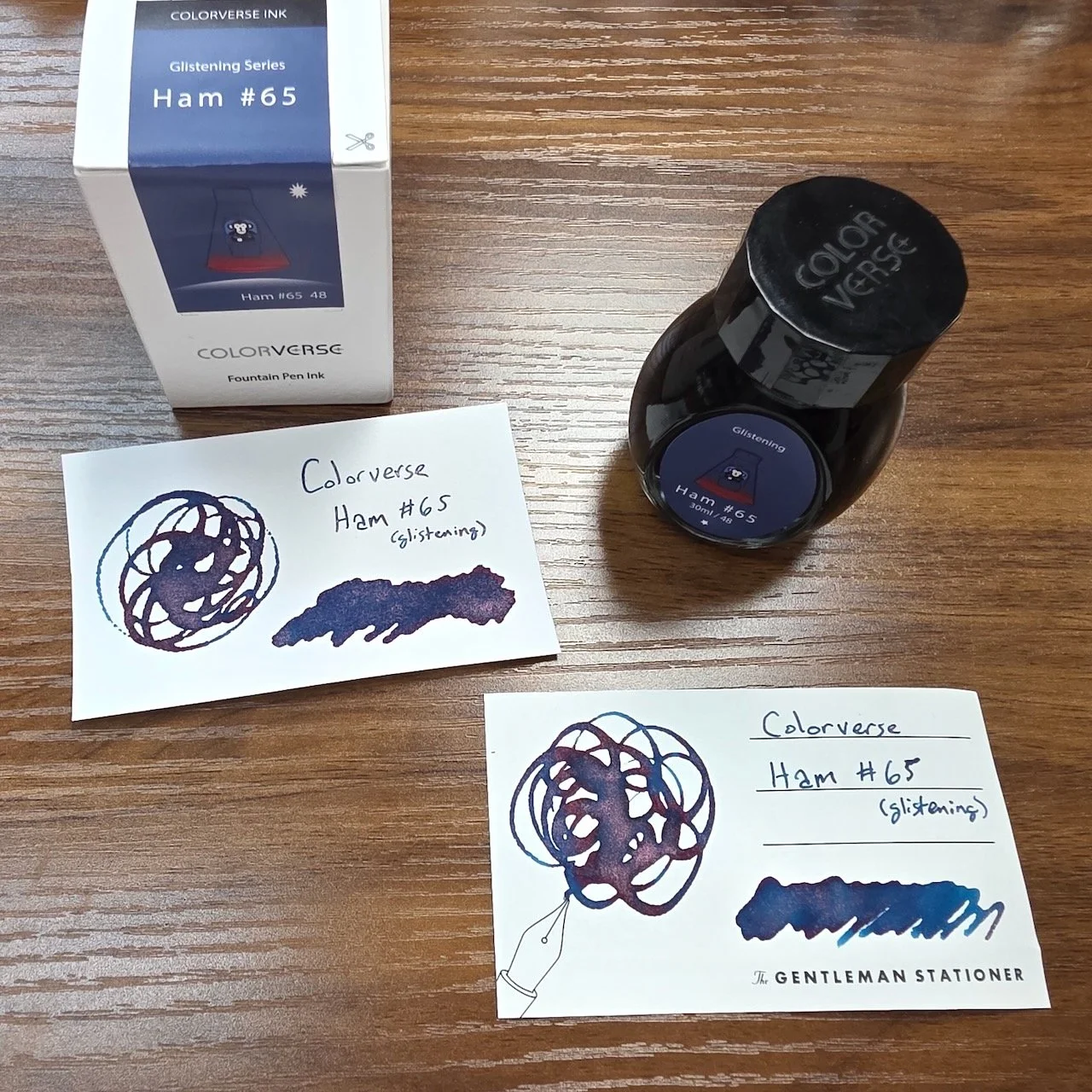 Colorverse Ham Swatch and Bottle