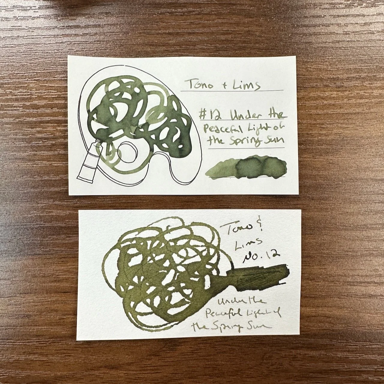 Tono & Lims No. 12: Under the Peaceful Light of the Spring Sun (2 Papers)