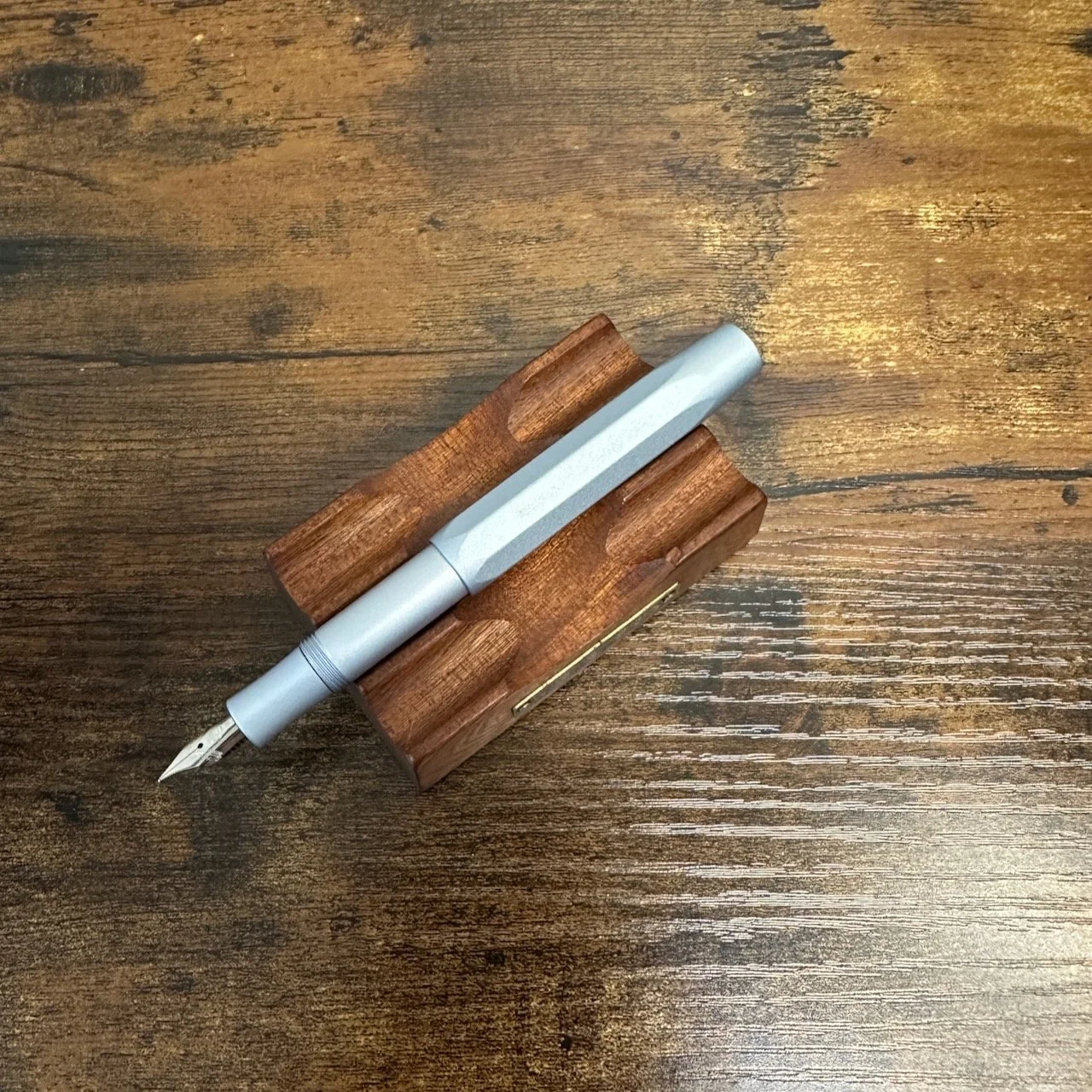 Kaweco AL Sport Fountain Pens  (Ice Blue Uncapped)