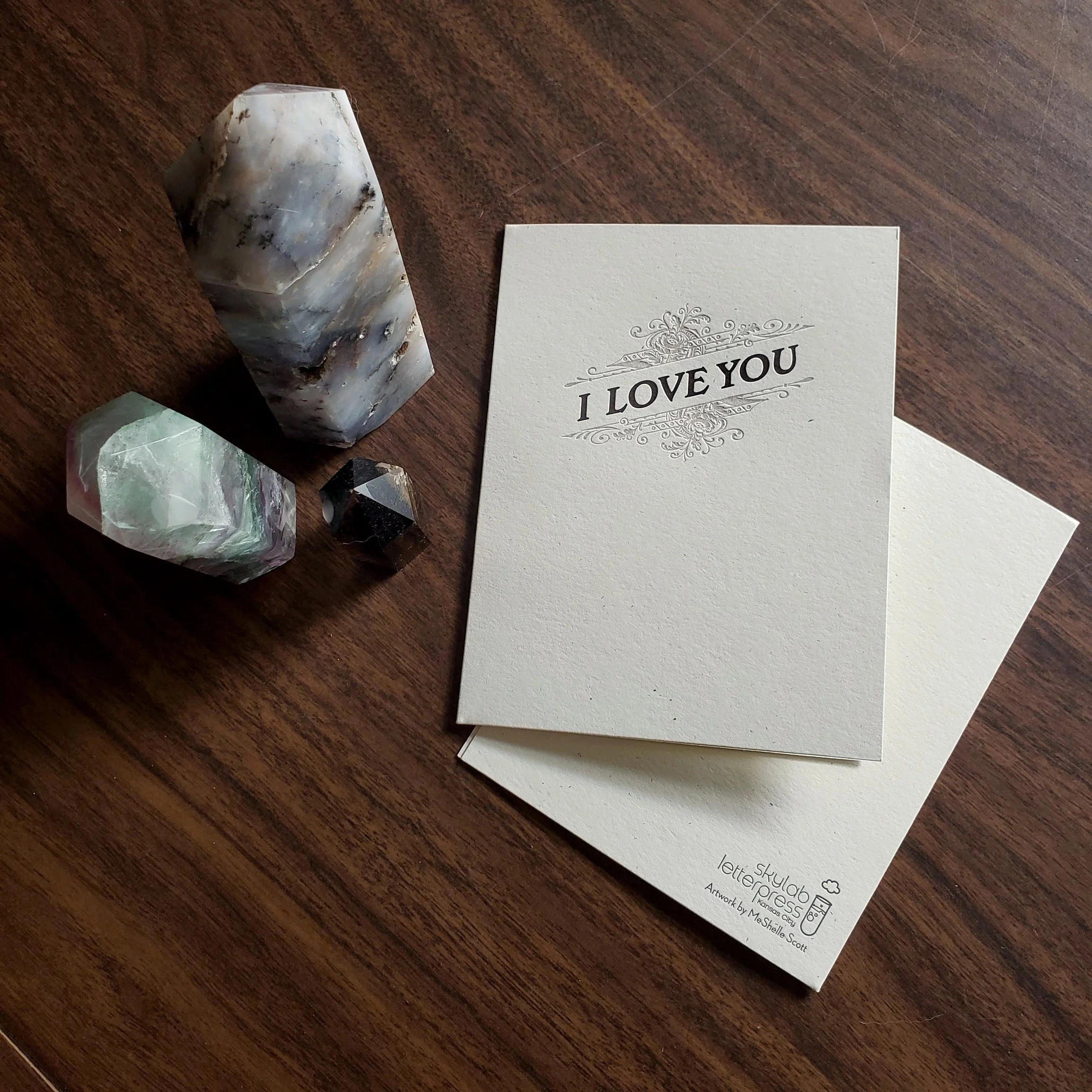 Well-Appointed Desk Skylab "I Love You"