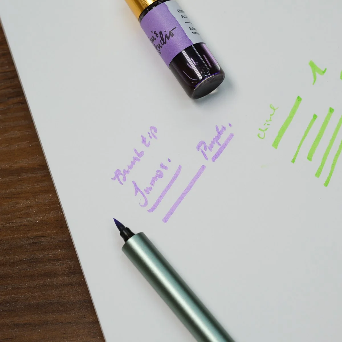 Lumos Brush Tip with Purple Ink