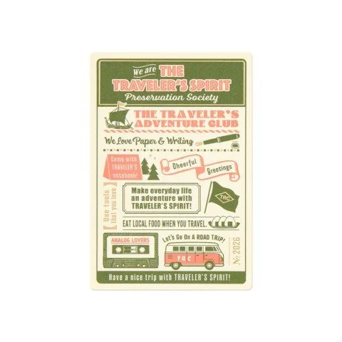 Traveler's Company 2026 Pencil Board (Passport)