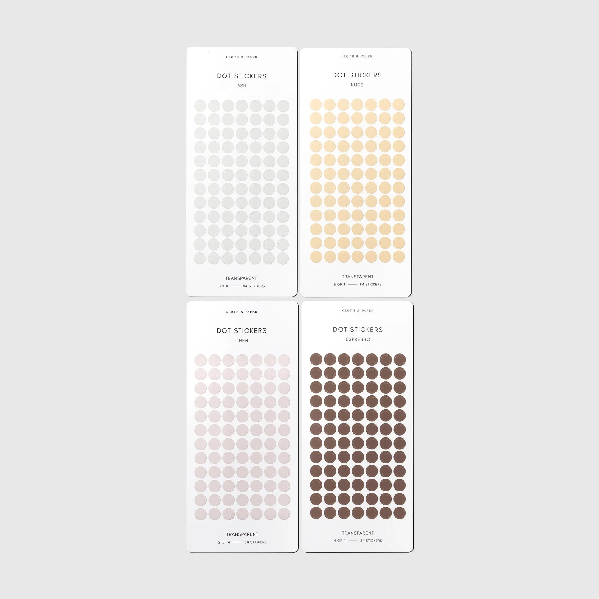 Cloth & Paper Dot Stickers (1)