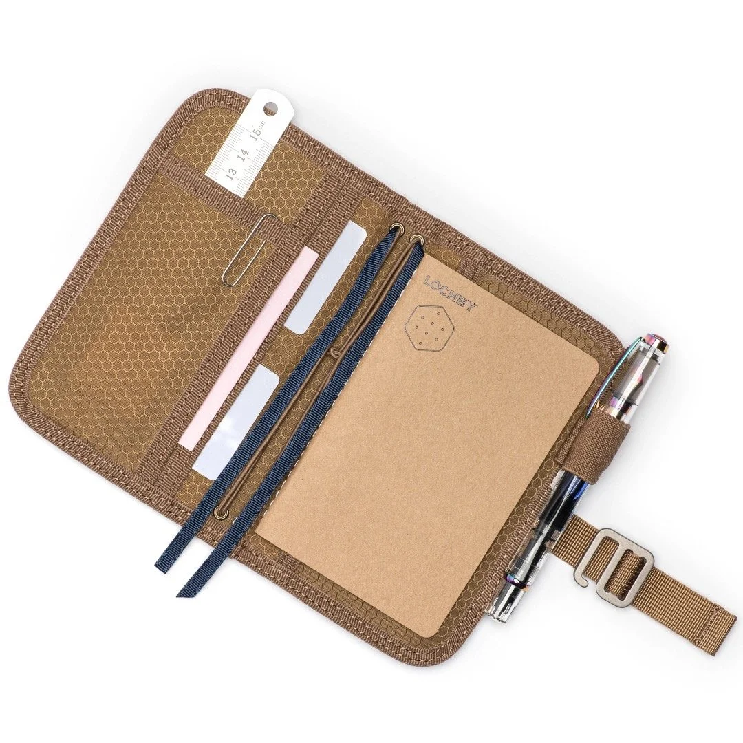 Lochby Field Journal Navy Interior