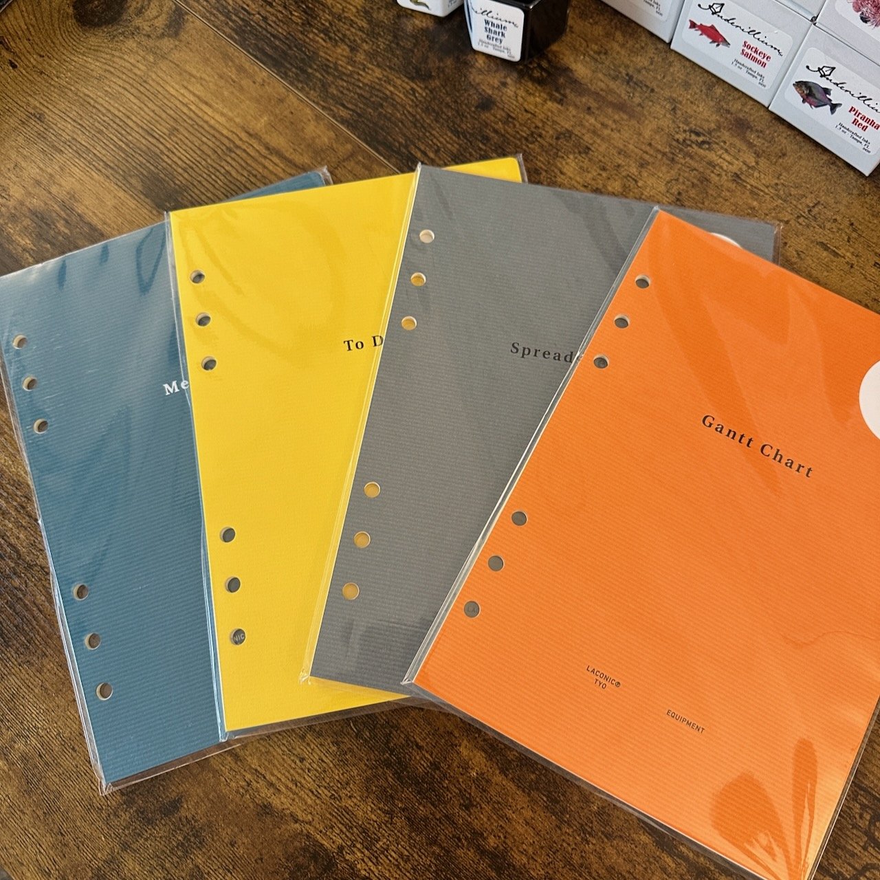 Laconic 6-Ring Binder Inserts (Productivity)