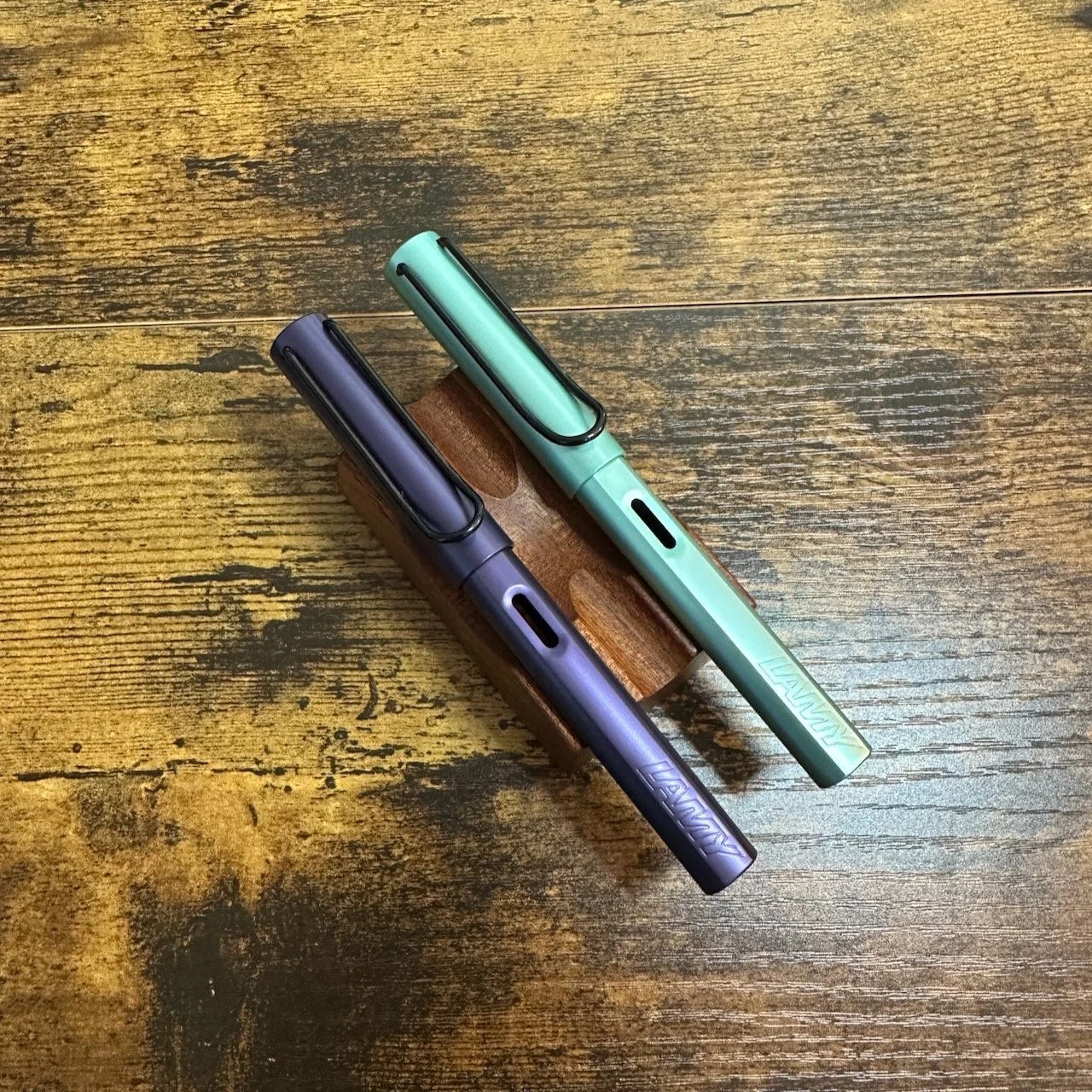 Lamy AL-Star Dark Dusk and Mint Fountain Pens