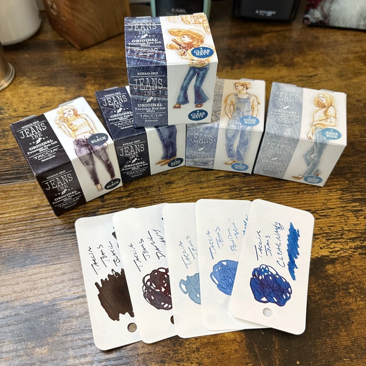 Taccia Jeans Series Fountain Pen Inks