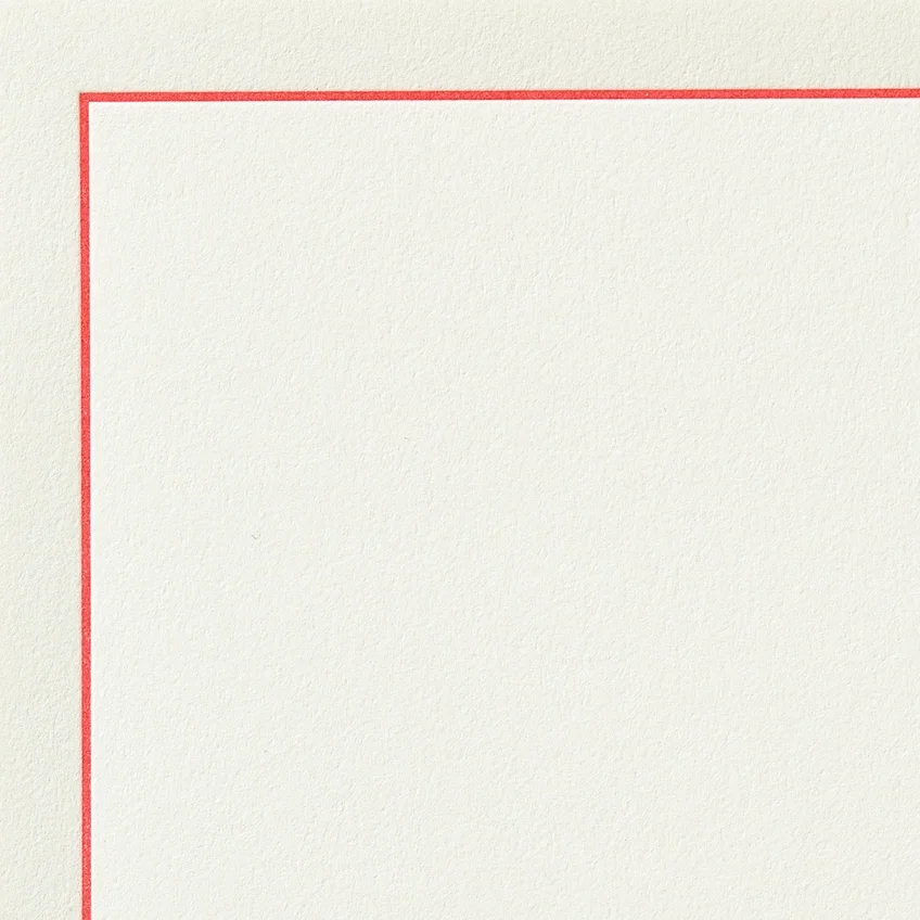 Shorthand Letter Sheets Red Border
