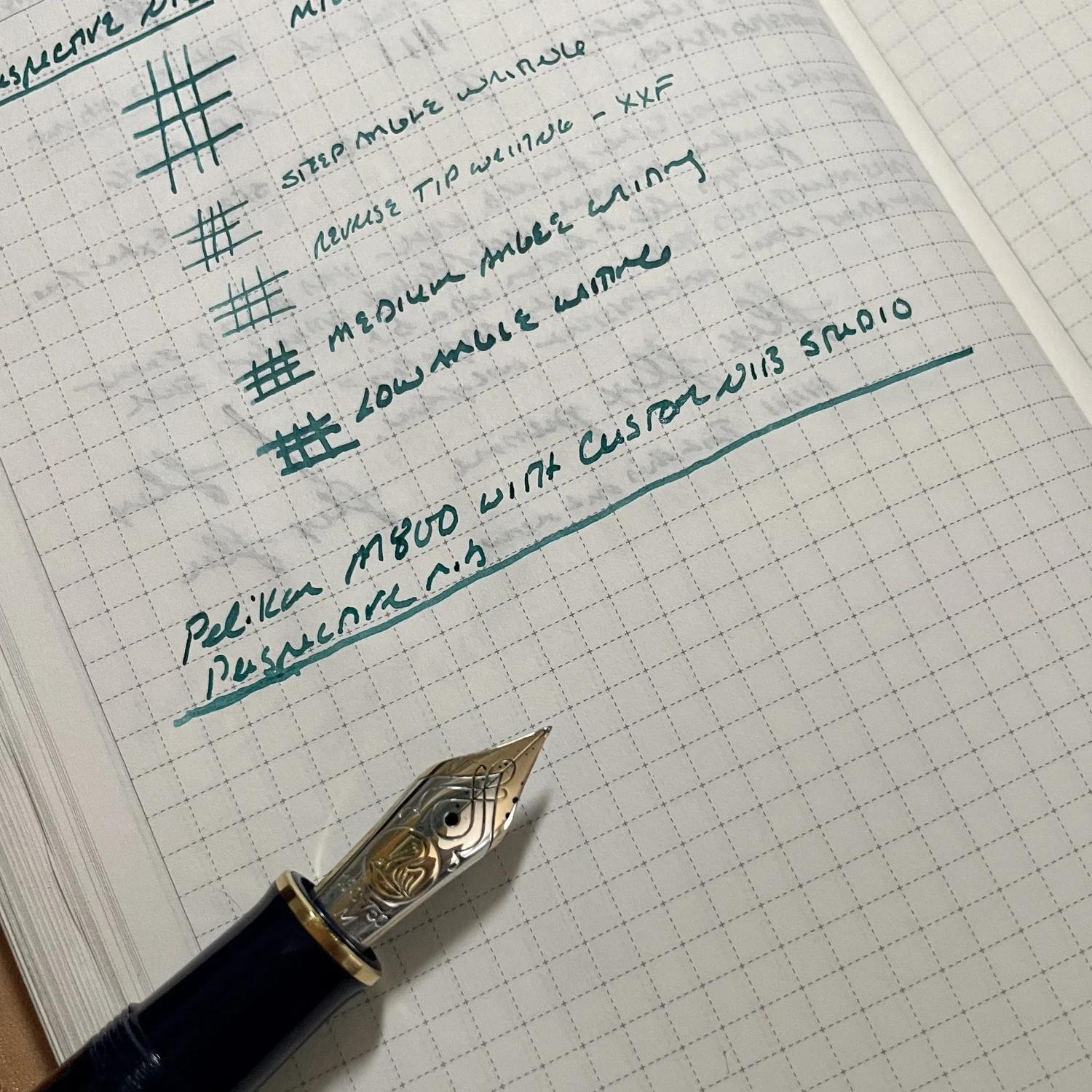 Exploring Custom Nibs Custom Nib Studio "Perspective" Grind — The