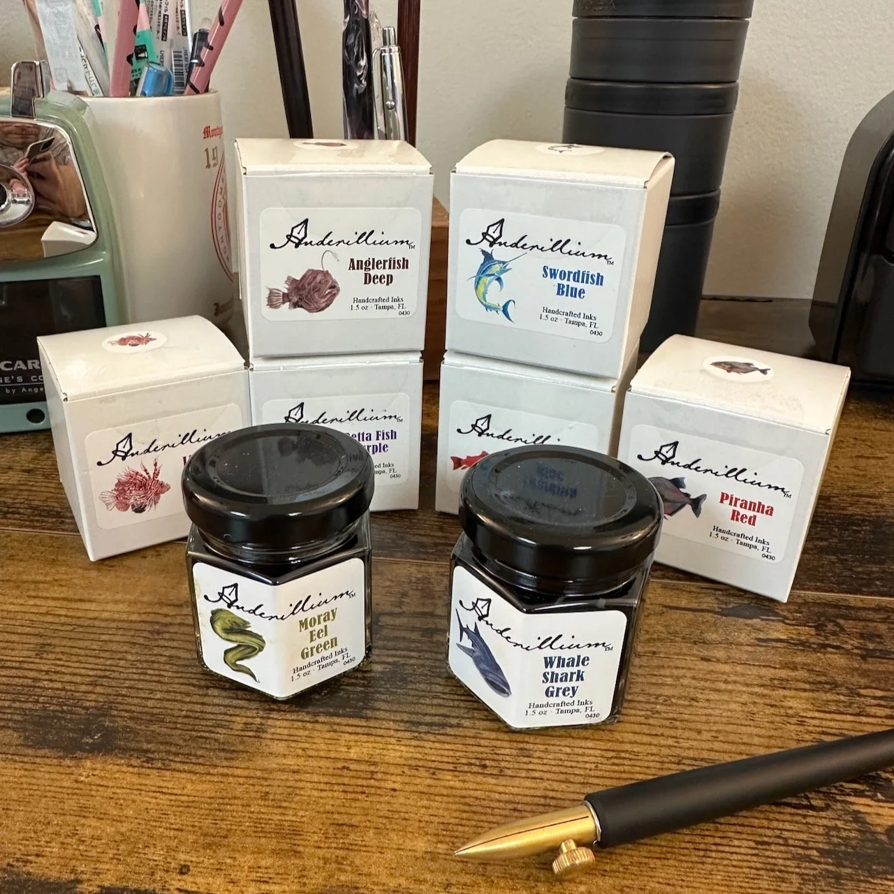 Anderillium Ichthyoformes Series Inks