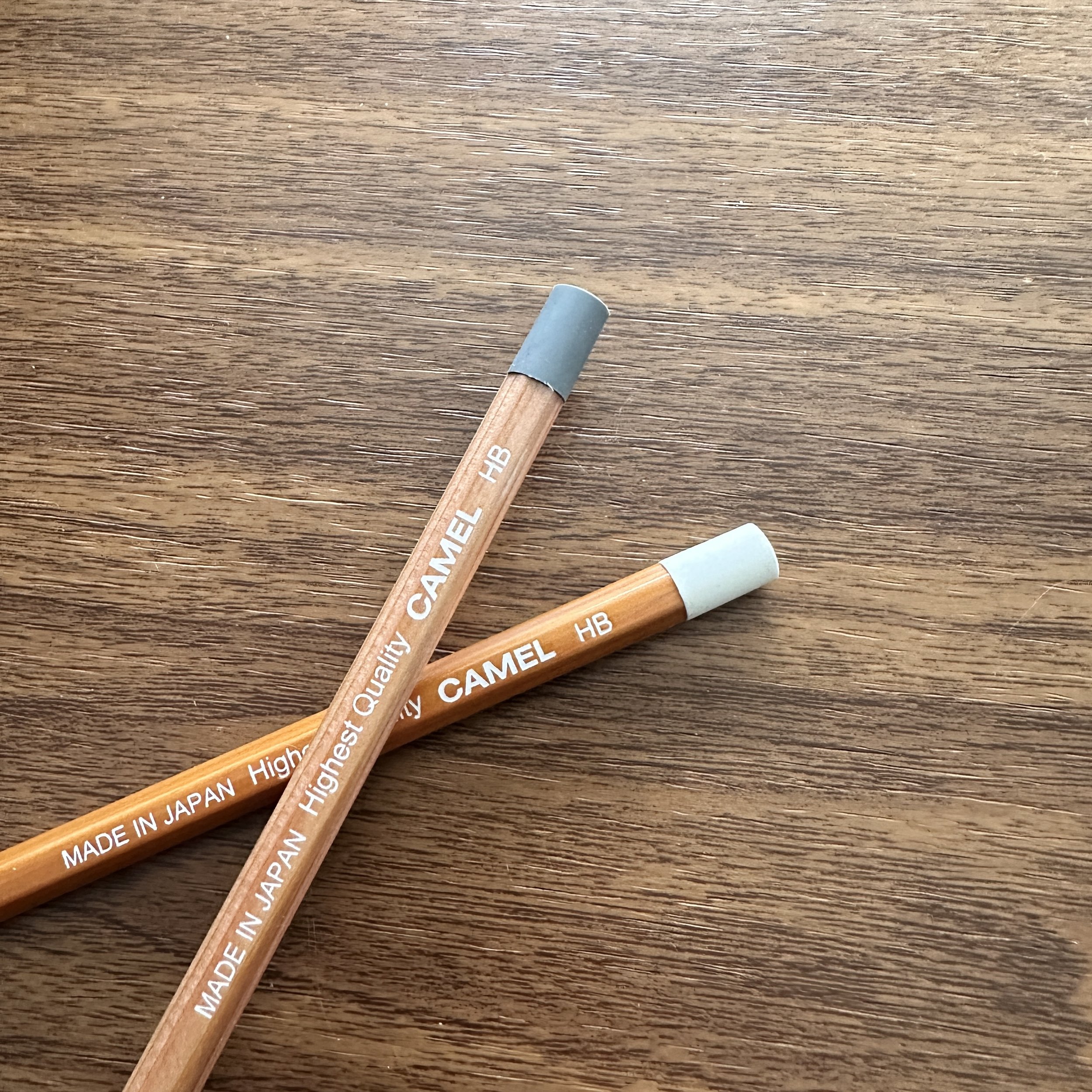 Pencil Review: Camel Pencils and the Joy of the Integrated Eraser — The  Gentleman Stationer