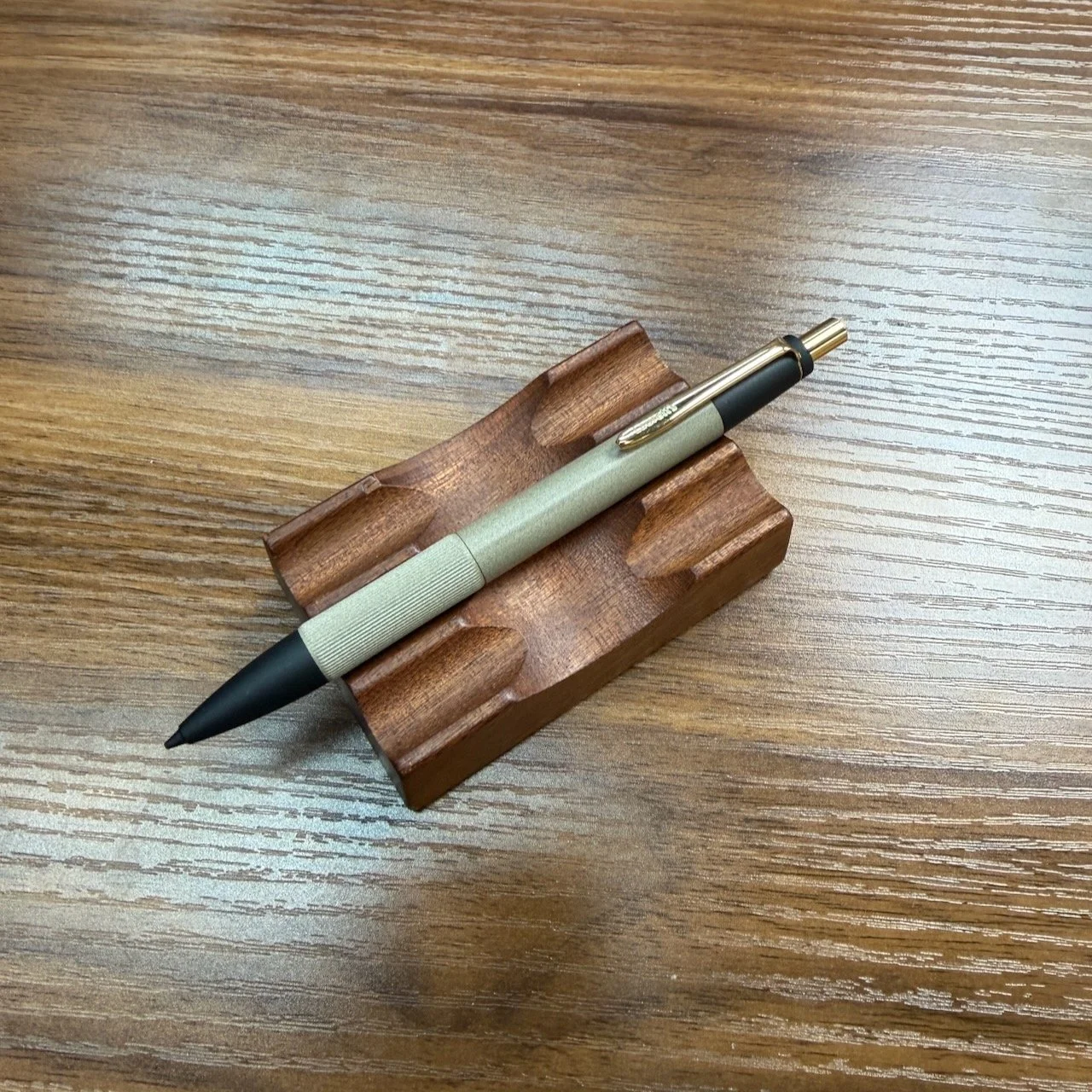 Laurett's Taupe Ebonite Mechanical Pencil