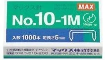 No 10 1-M Staples Stock