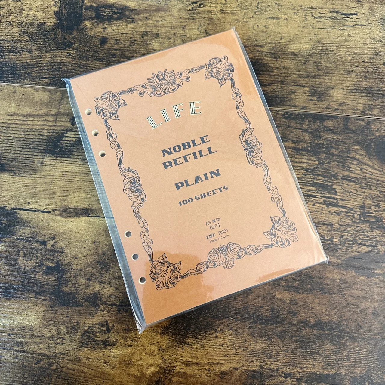 Life A5 6-Ring Paper (Plain)