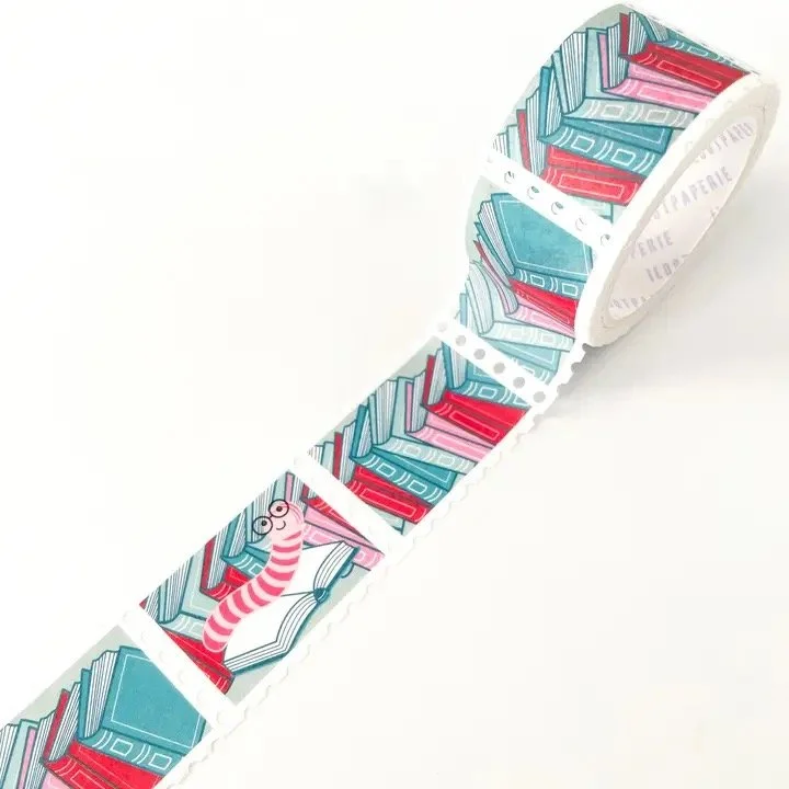 Dig into a Good Book Washi Tape