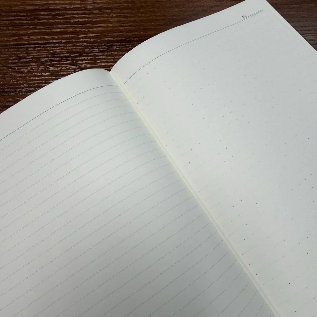 NOLTY Log Type A5 Notebook Assymetry Close-Up