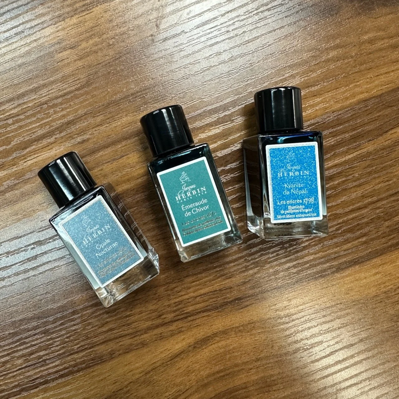Herbin Encres 1670 Shimmer Inks 15ml Bottles