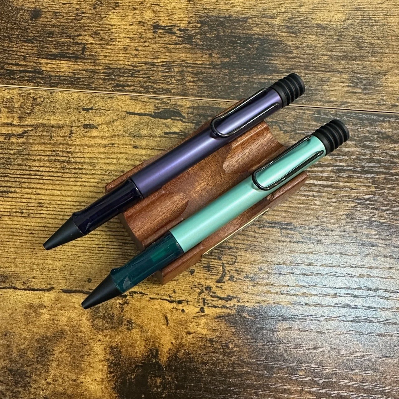 Lamy AL-Star Dark Dusk and Mint Ballpoints