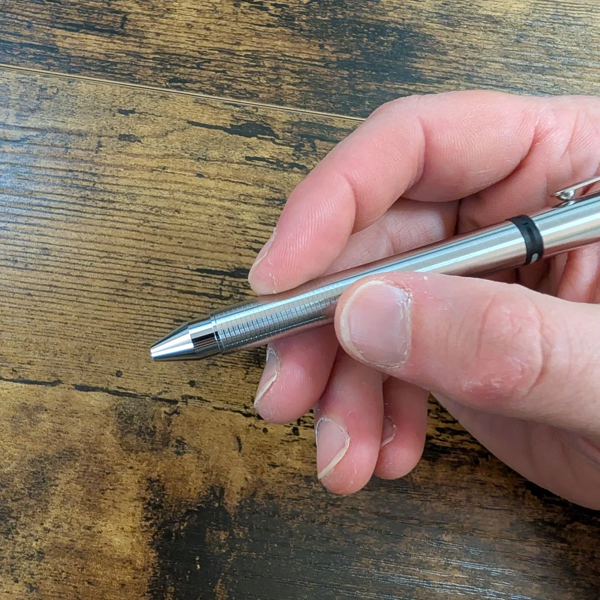 Lamy ST Tri Pen Stainless Grip