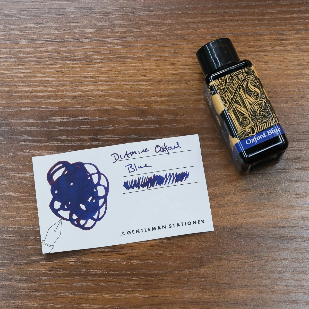 Diamine Oxford Blue Bottle