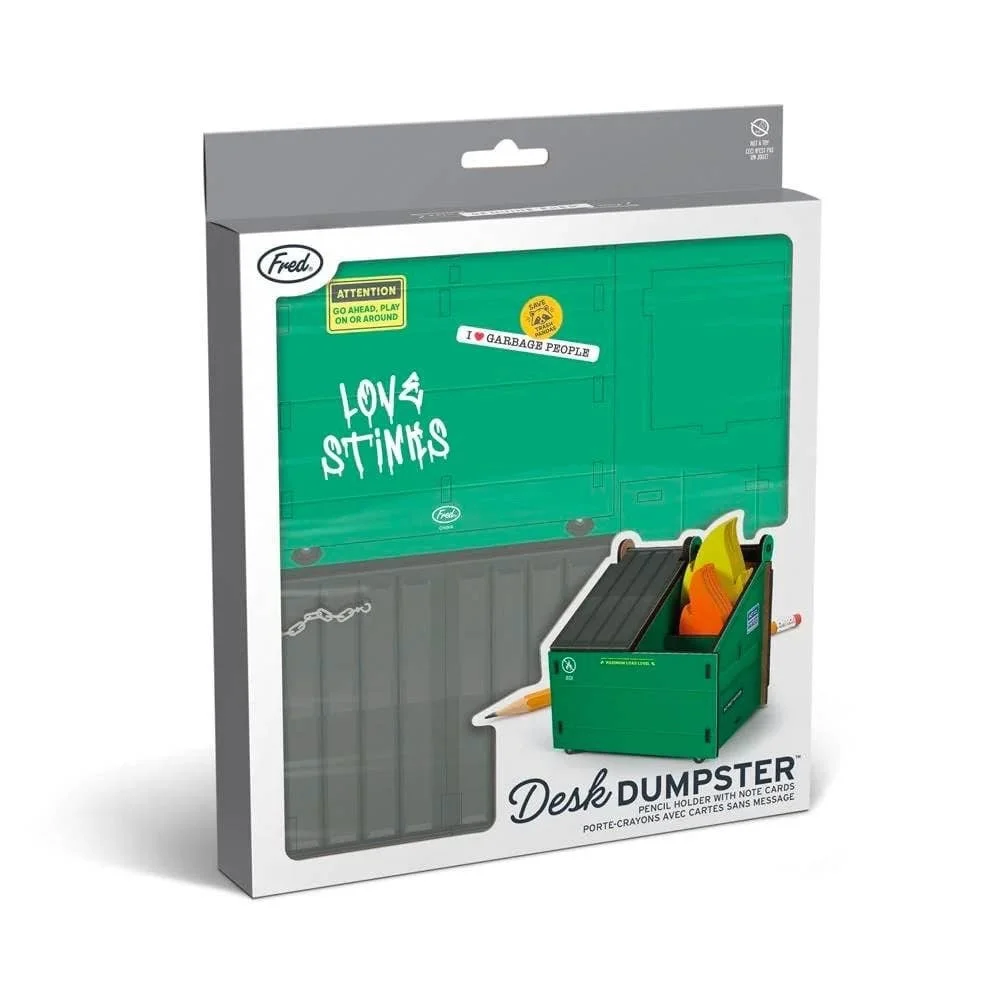 Fred & Friends Desk Dumpster Flat Pack