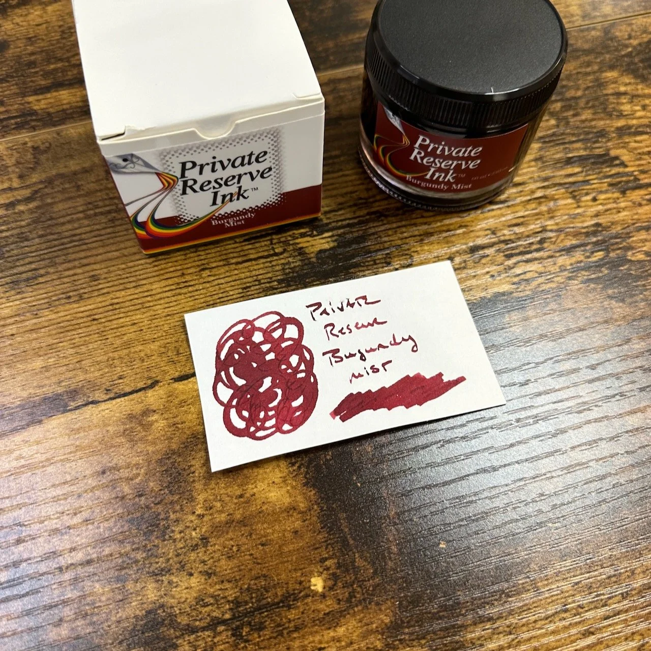 Private Reserve Burgundy Mist Swatch