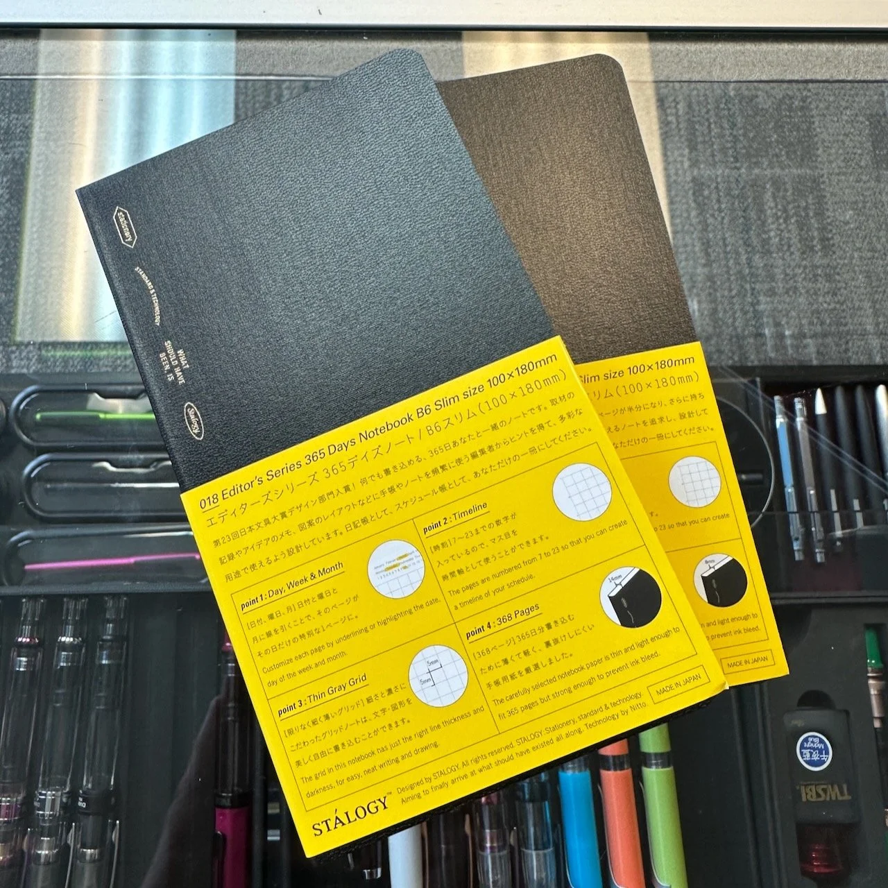 Stalogy Editor's Series B6 Slim Comparison 365/Half Year