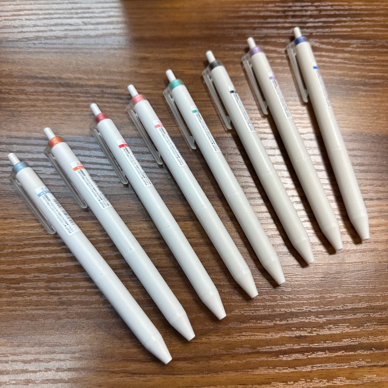 Pilot Juice Plus Gel Pen Color Range