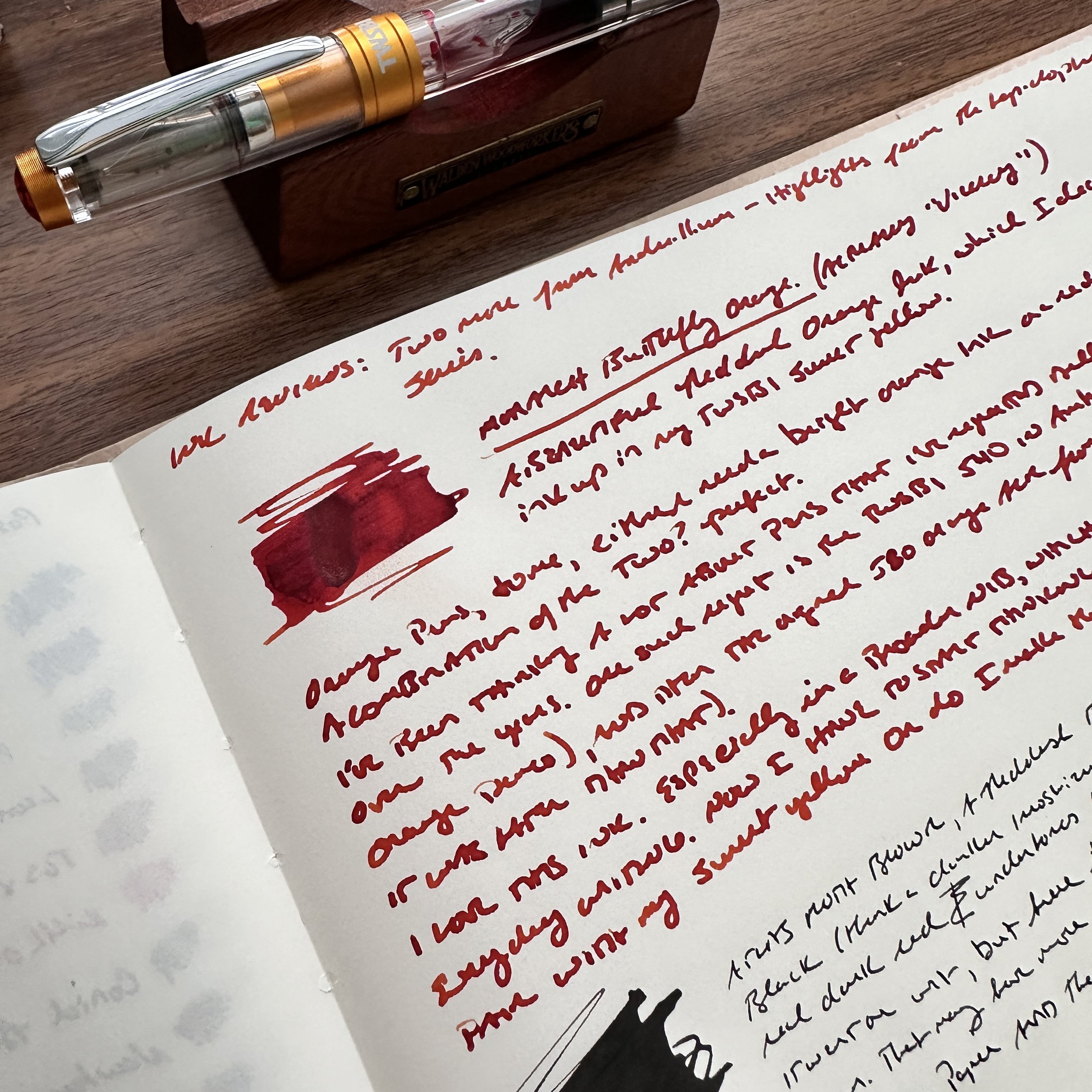 Fountain Pen Ink Review: A collection of yellows. - The Well-Appointed Desk