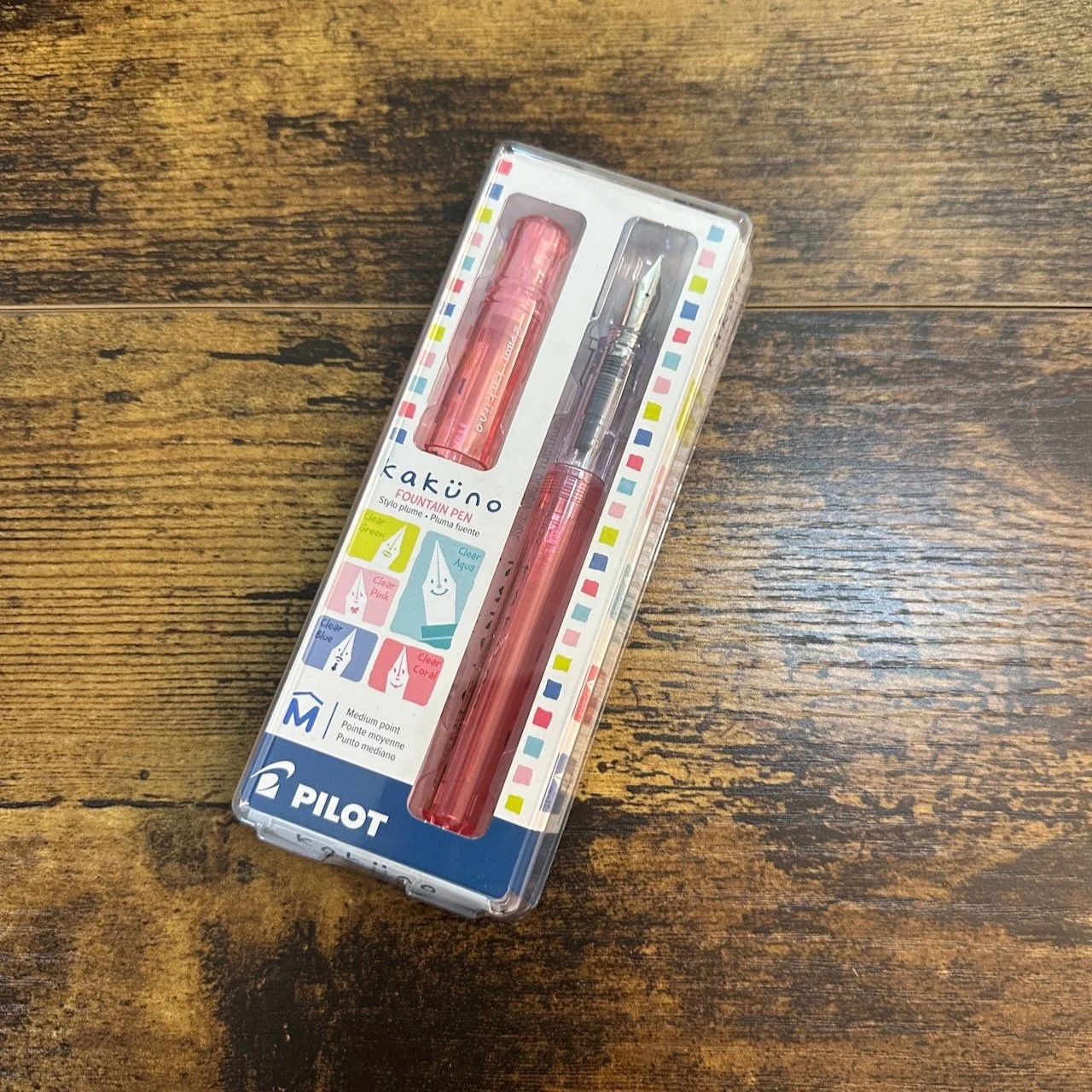 Pilot Kakuno Transparent Coral