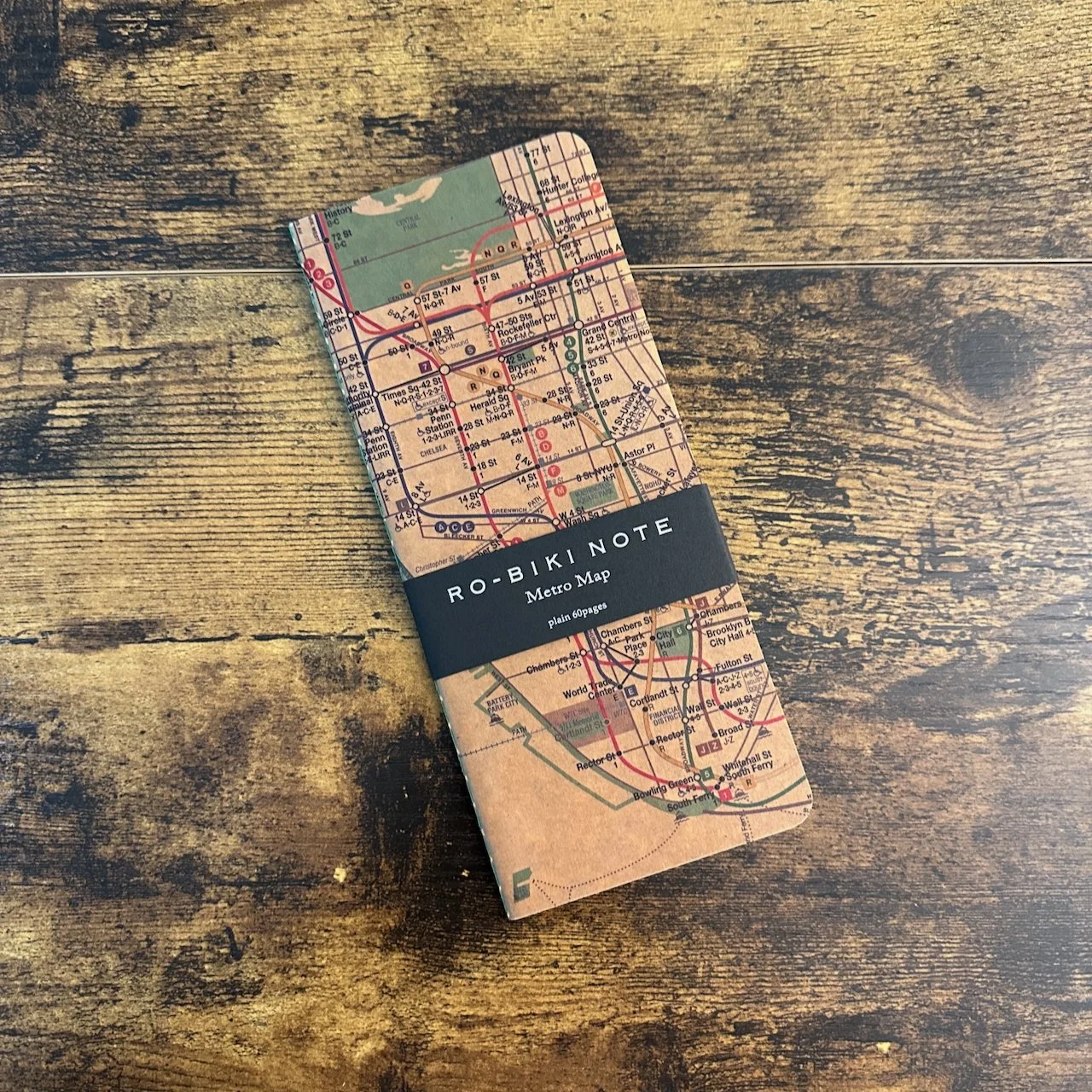 Yamamoto Ro-Biki Note Standard (Metro Map)