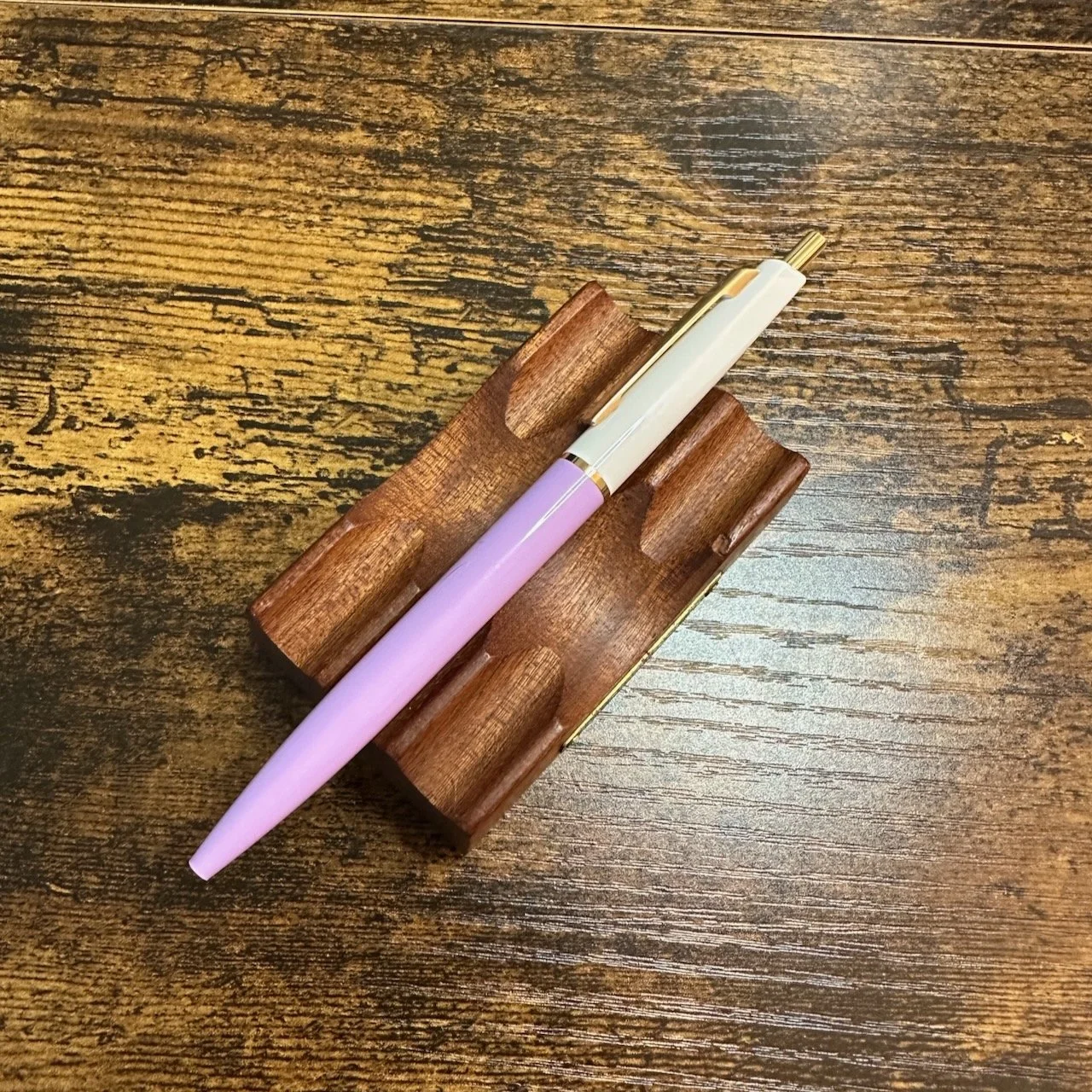 Anterique BiColor Ballpoint (Lavender + Pure White)