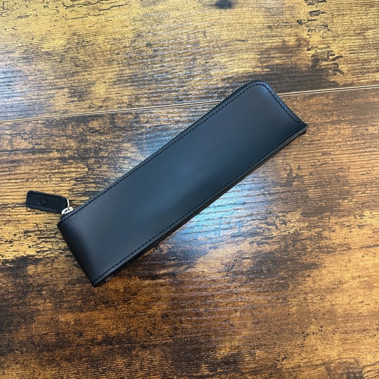 CDT Black Leather Pen Case