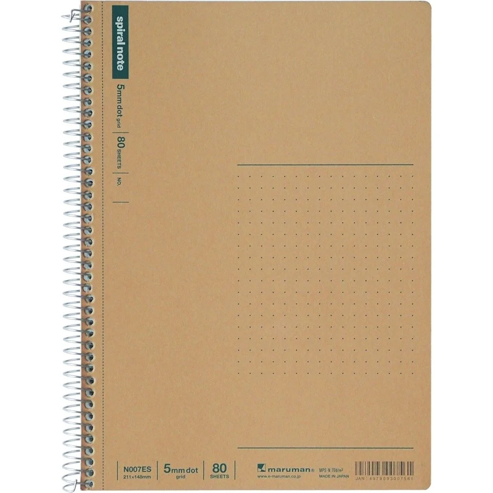 Maruman Basic Notebook A5 Dot .5mm