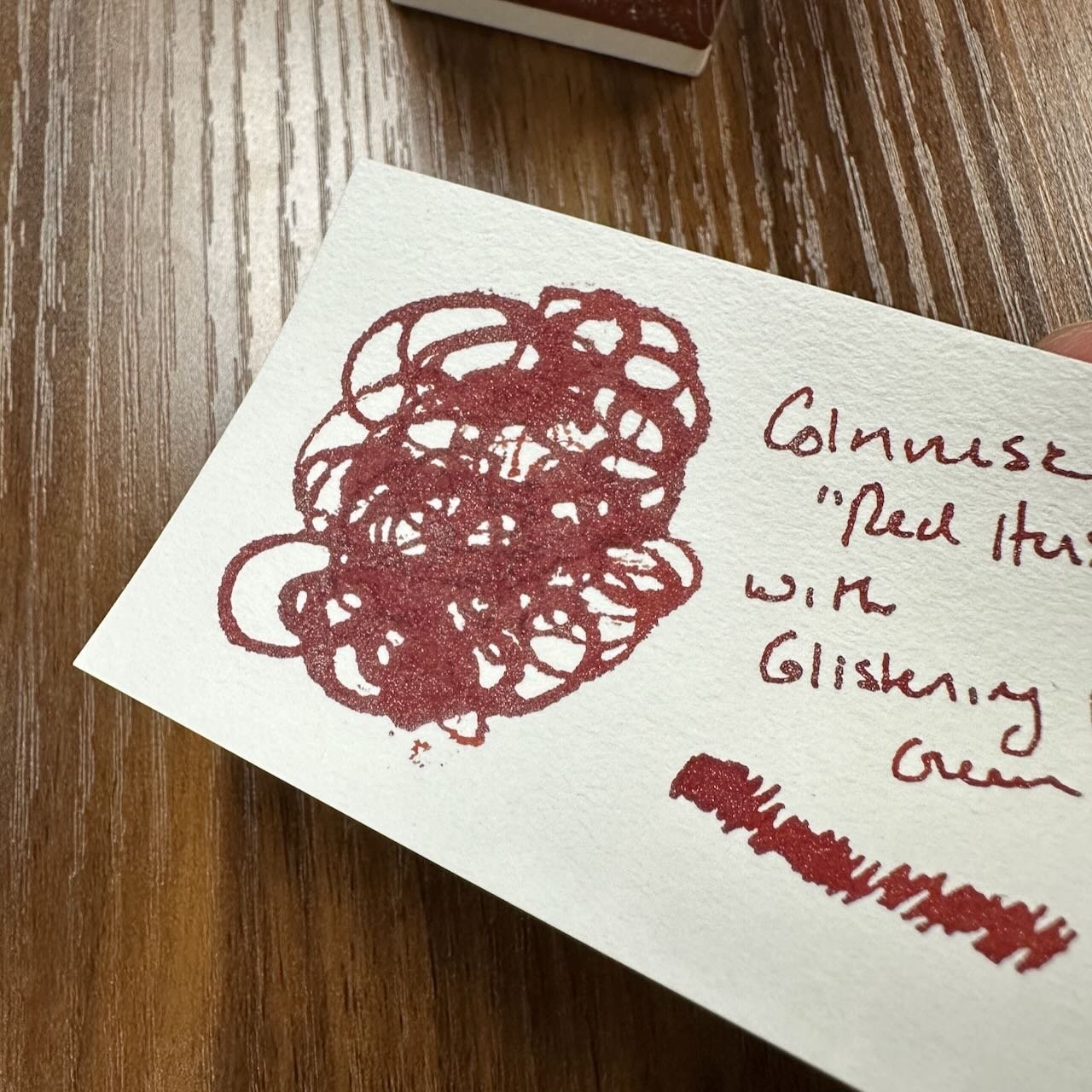 Colorverse Red Horse Glistening Green (2)