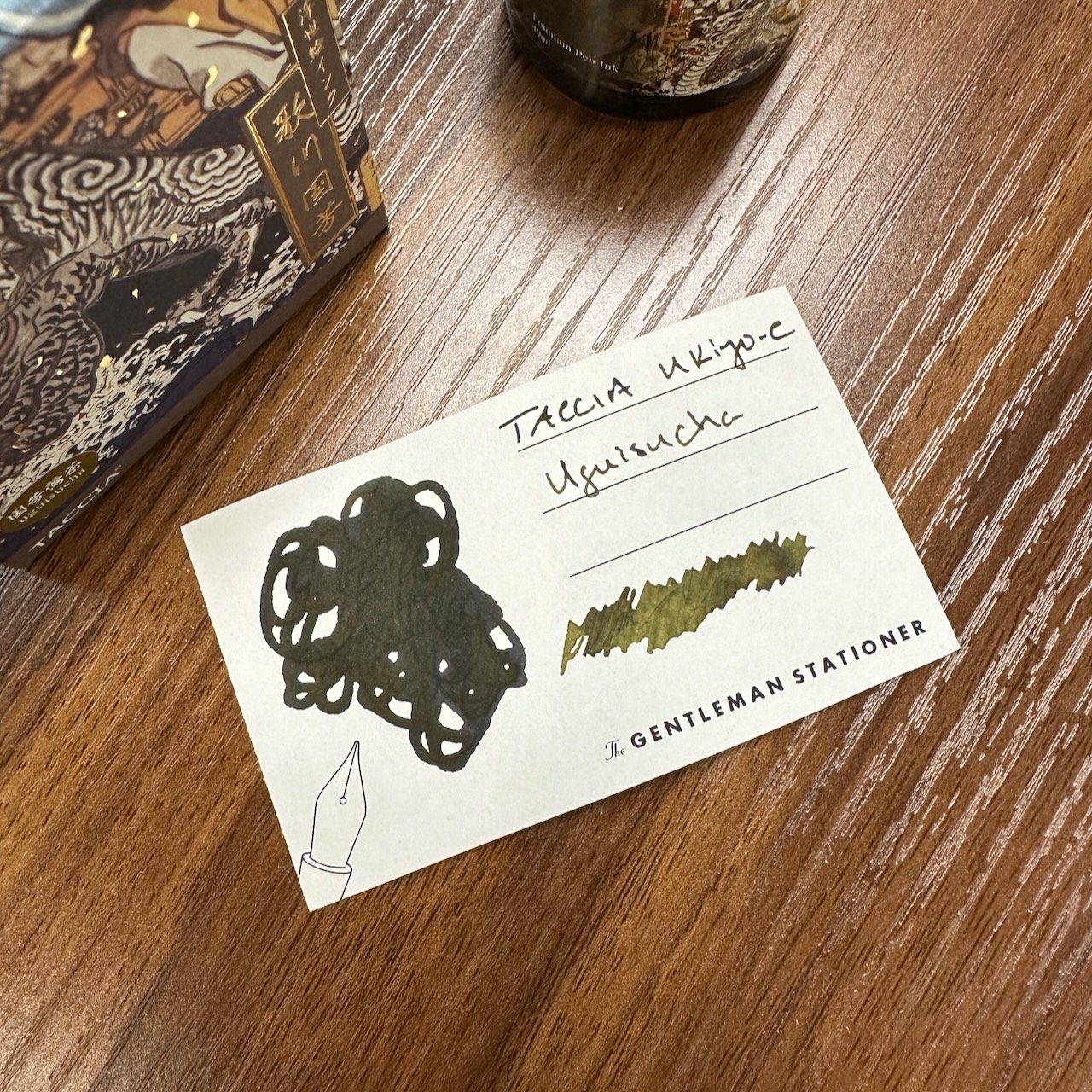 Taccia Kuniyoshi Uguisocha Fountain Pen Ink