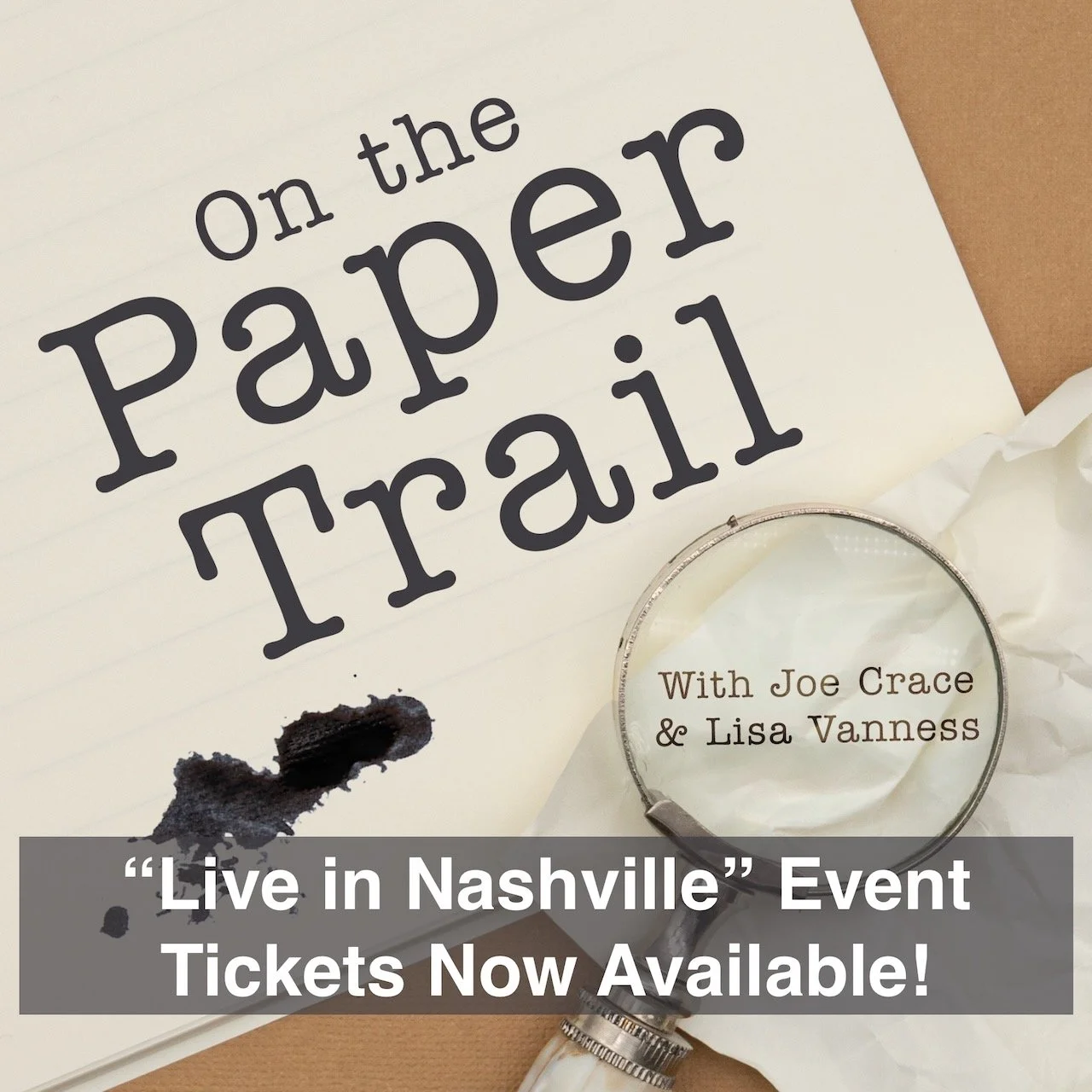 On The Paper Trail: Live In Nashville Event Tickets Now Available!