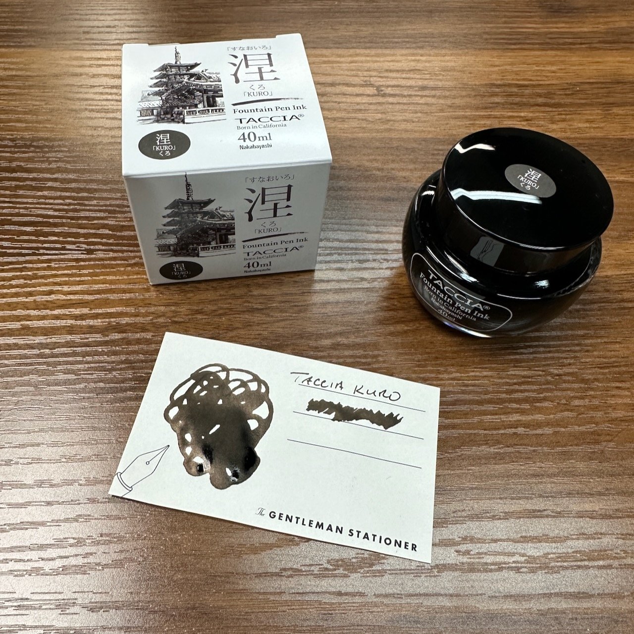 Taccia Kuro Bottled Ink
