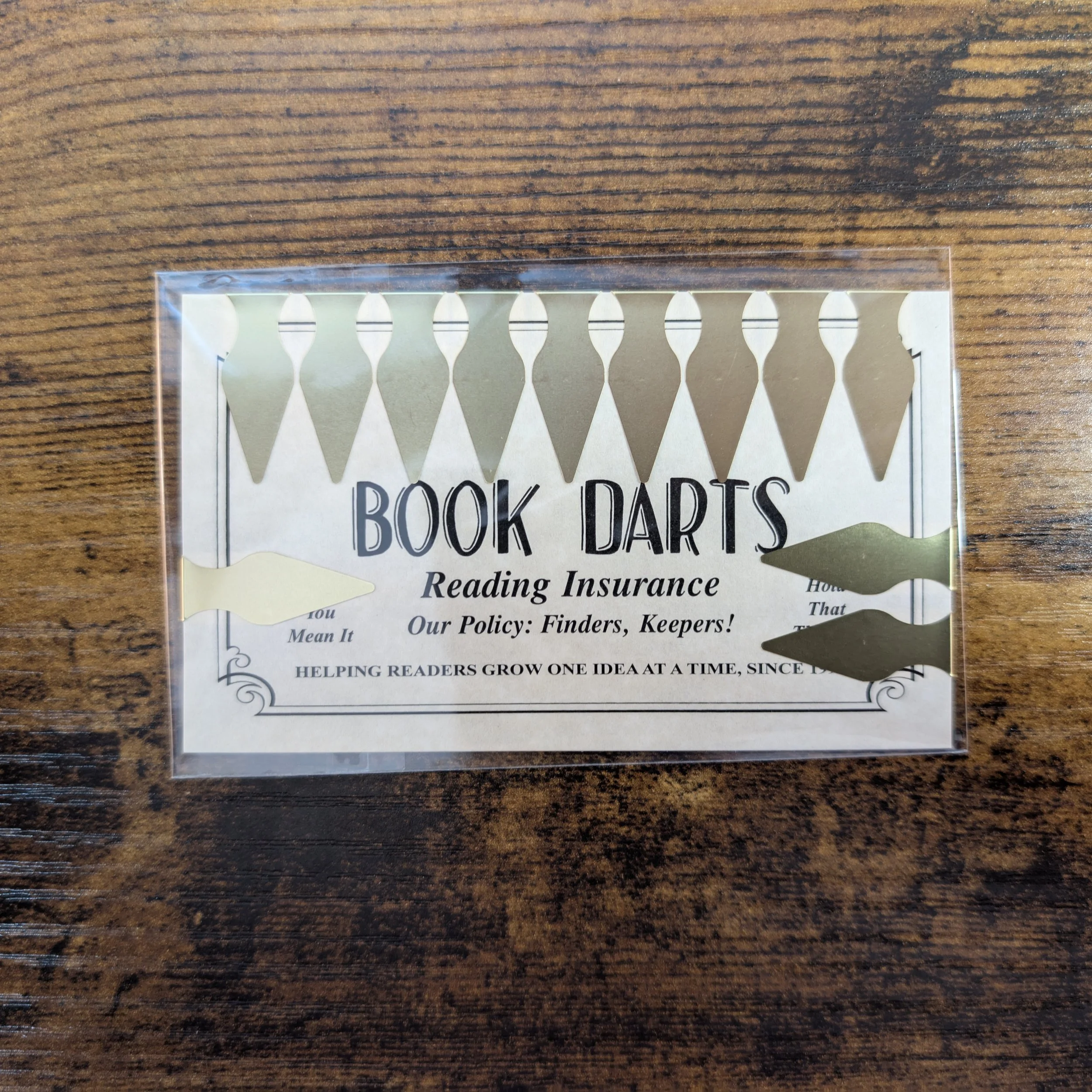 Book Dart 12-Pack Brass