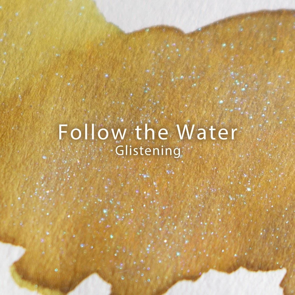 Colorverse Follow the Water Swatch (Glistening)