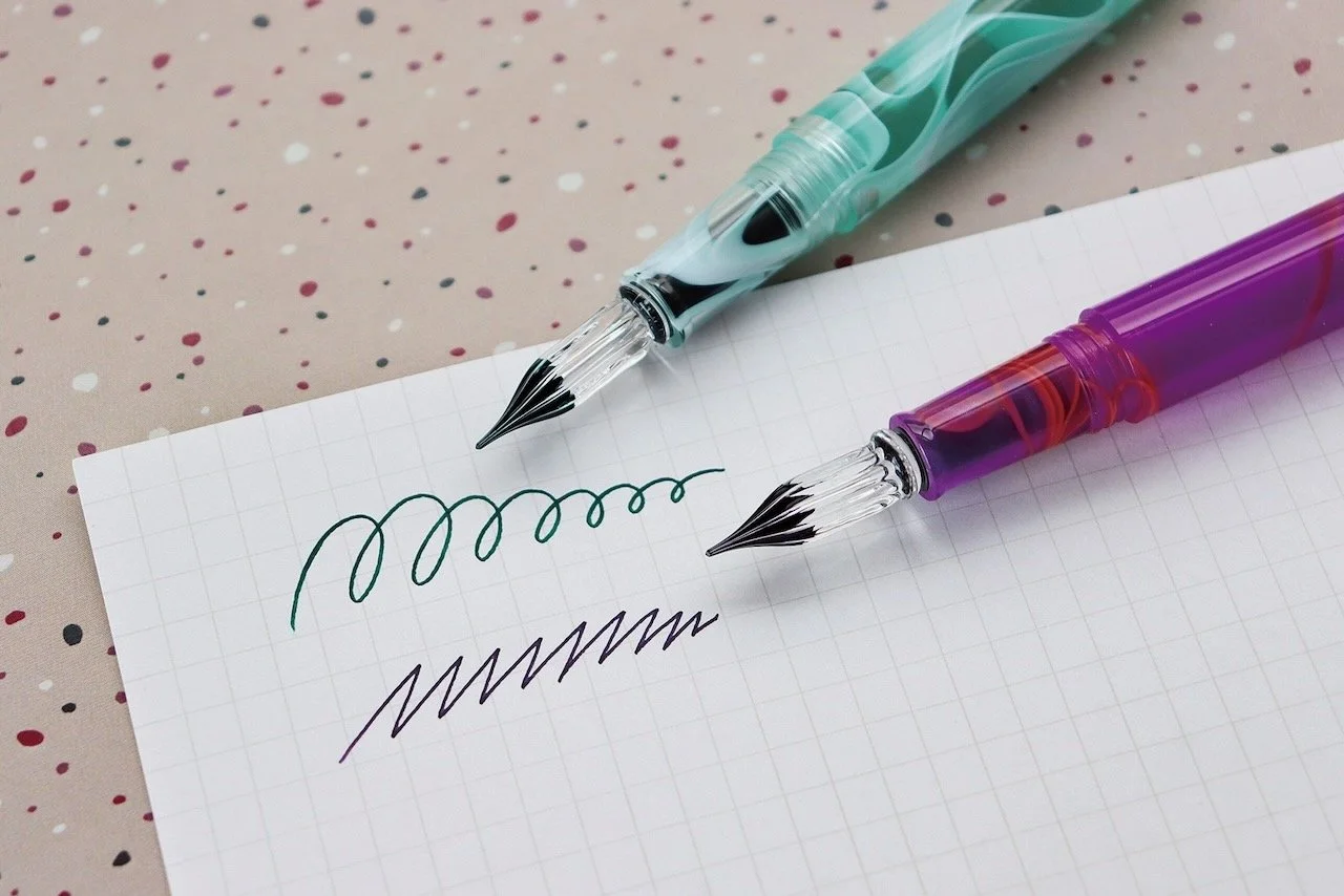 Teranishi Glass Dip Pen Inked