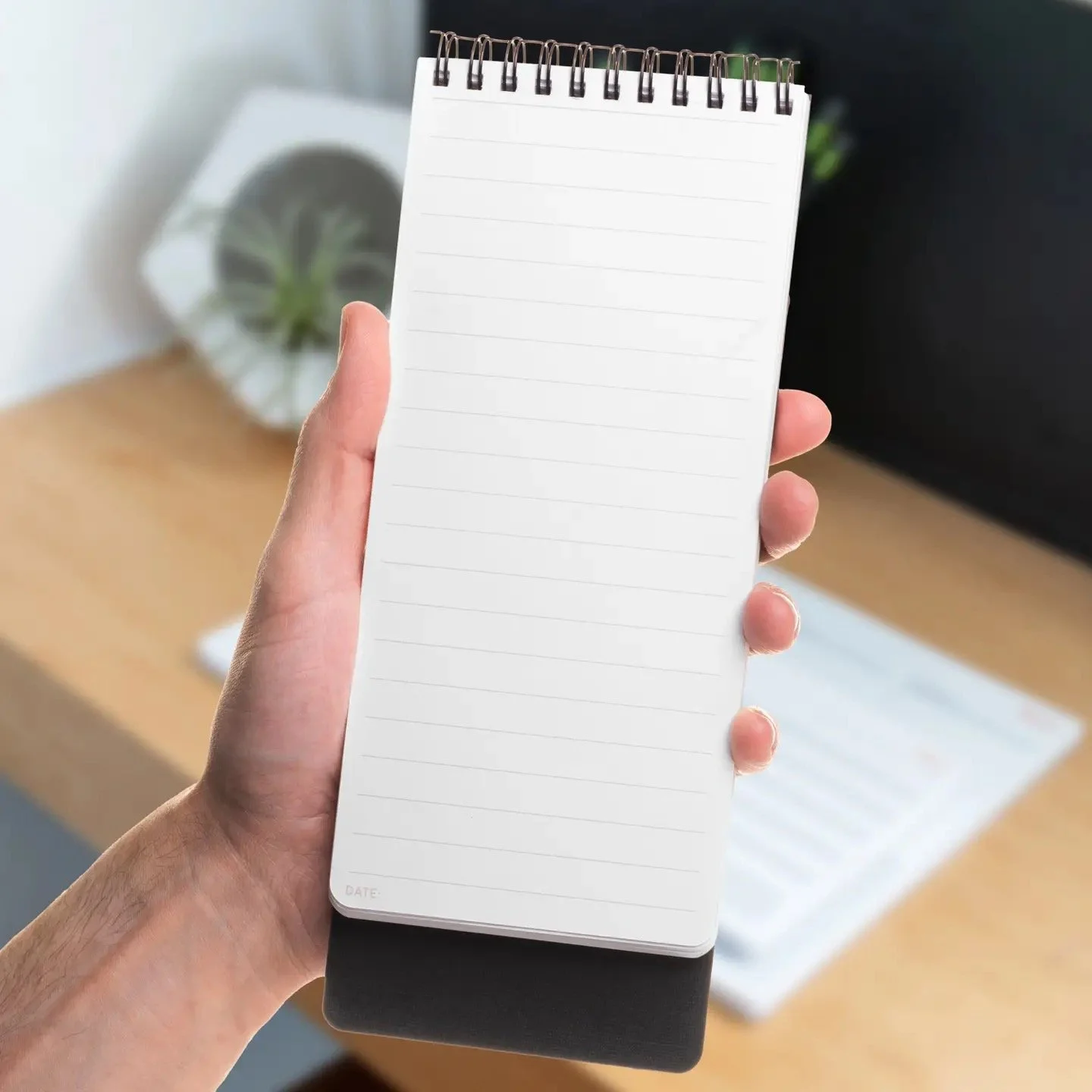 Notsu Reporter's Notebook in-hand